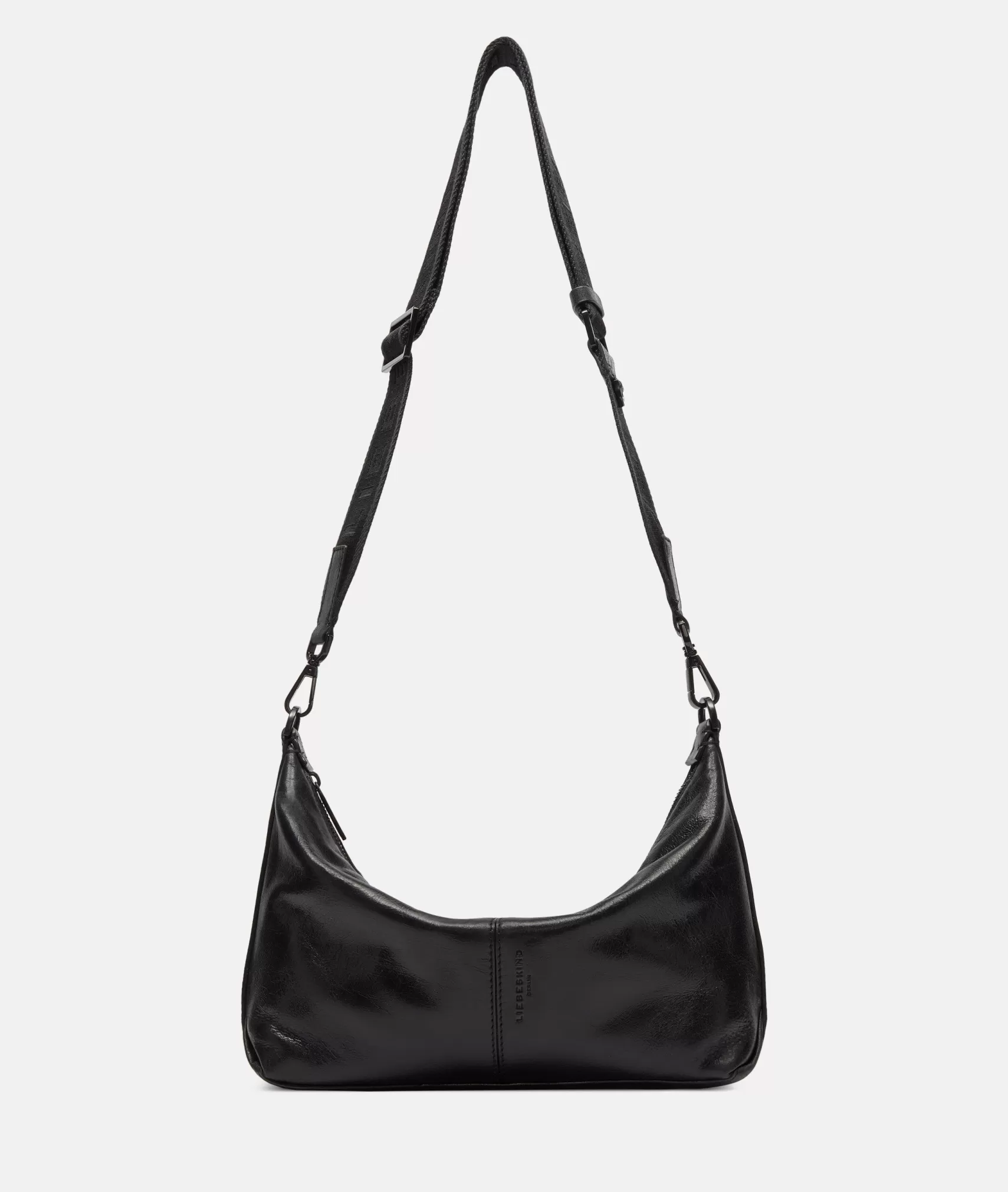 LIEBESKIND BERLIN Leather Bags | Shoulder Bags>Hobo black