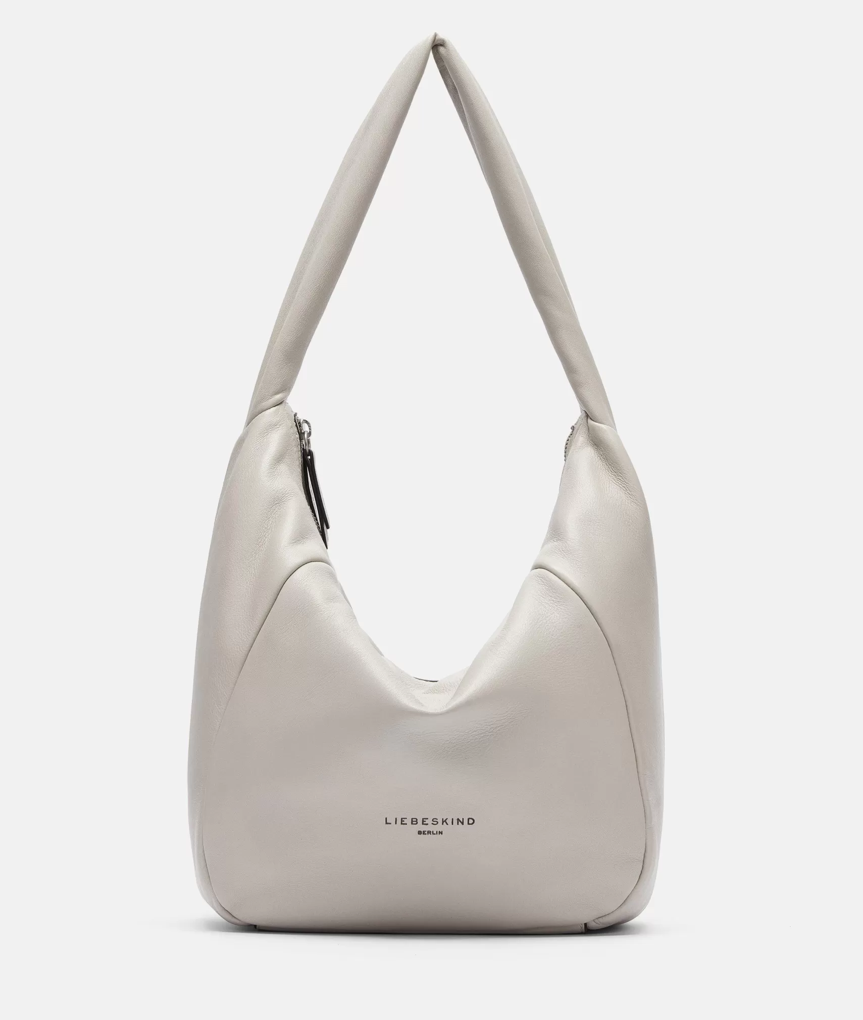 LIEBESKIND BERLIN Leather Bags | Shoulder Bags>Hobo pigeongrey