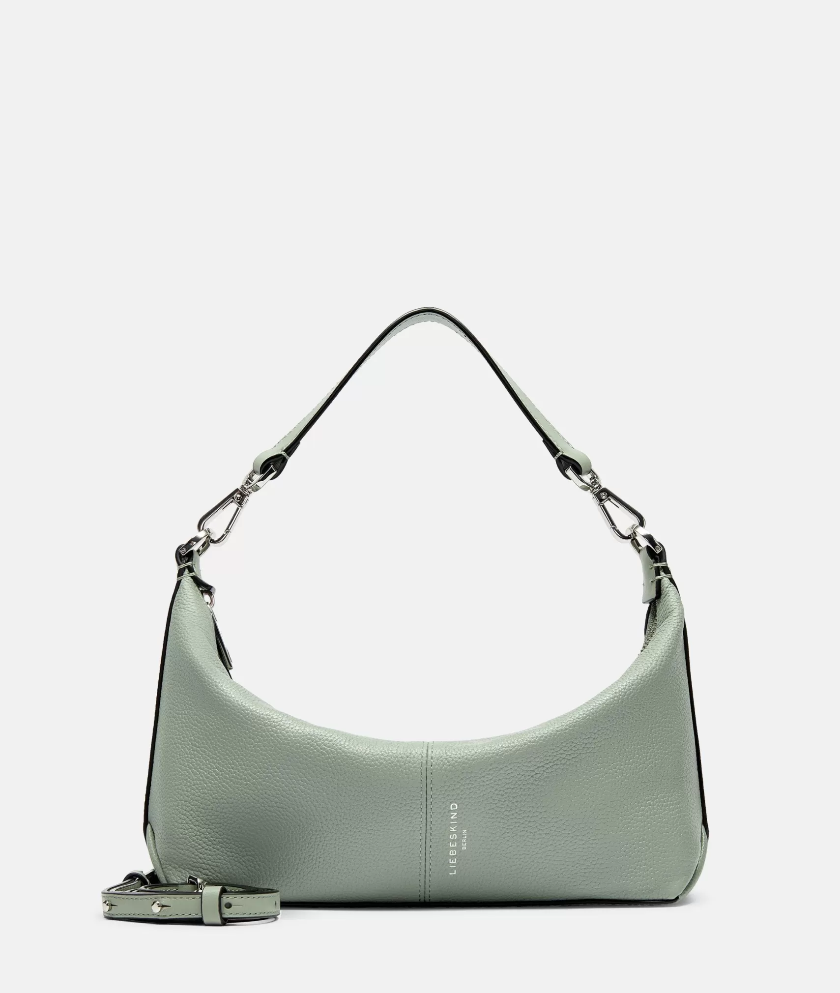 LIEBESKIND BERLIN Leather Bags | Shoulder Bags>Hobo sagegreen