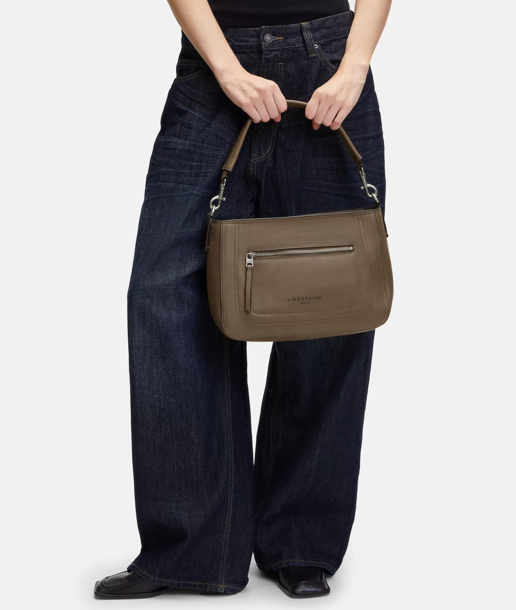 LIEBESKIND BERLIN Shoulder Bags>Hobo sandstone