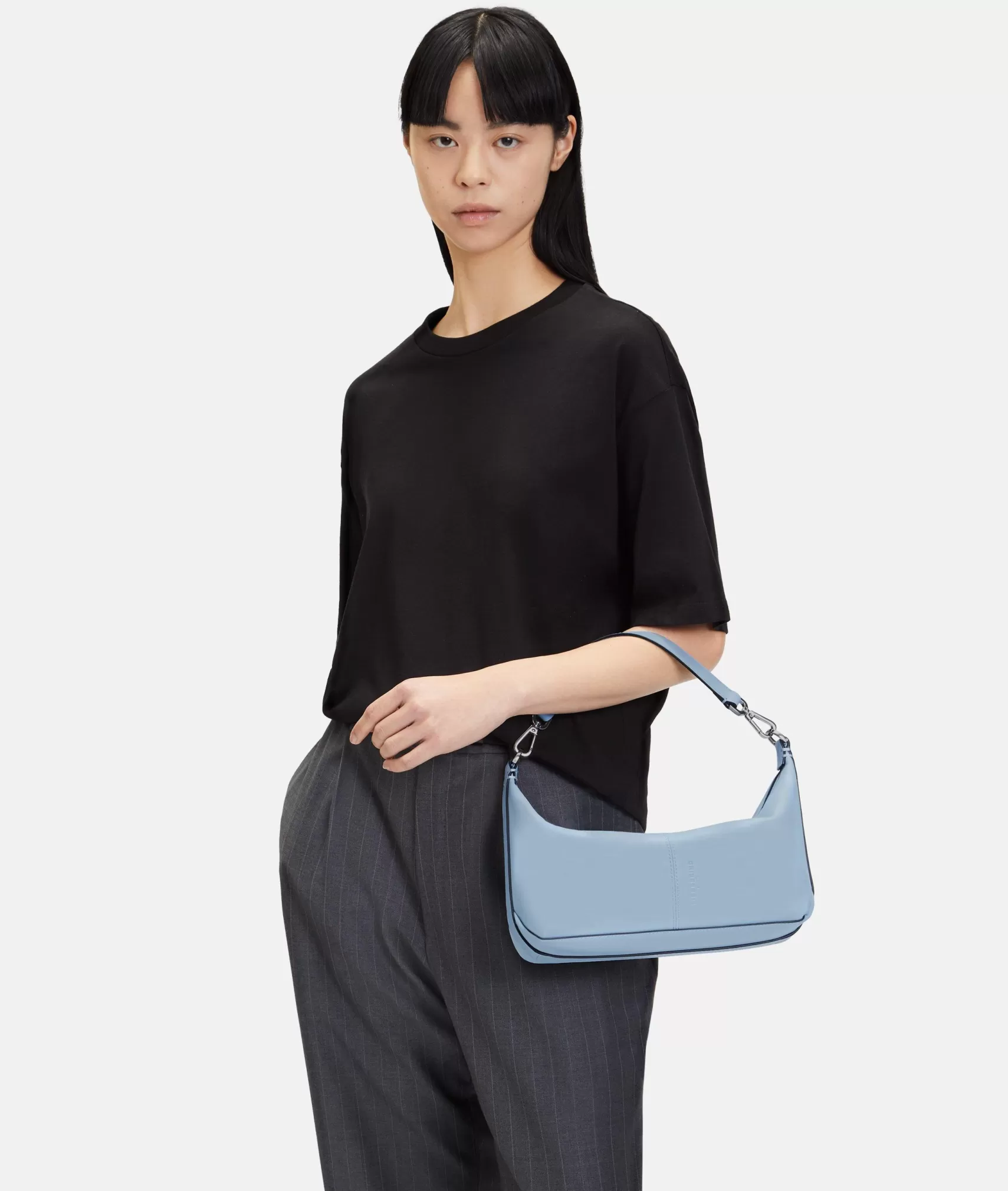 LIEBESKIND BERLIN Leather Bags | Shoulder Bags>Hobo lightblue