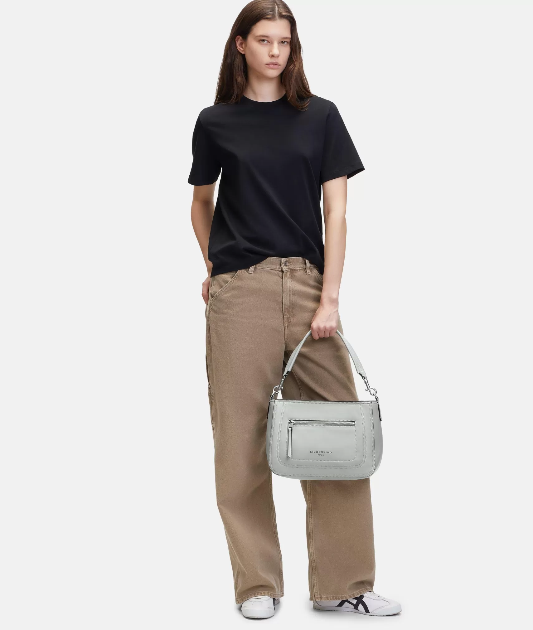 LIEBESKIND BERLIN Shoulder Bags>Hobo pigeongrey