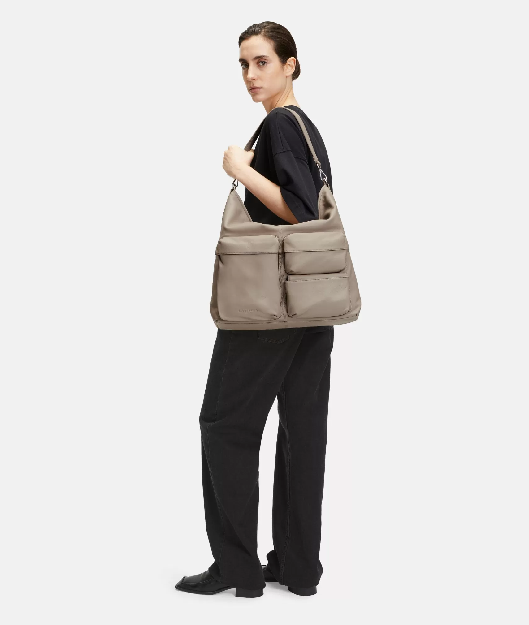 LIEBESKIND BERLIN Business Bags | Leather Bags>Hobo L beige