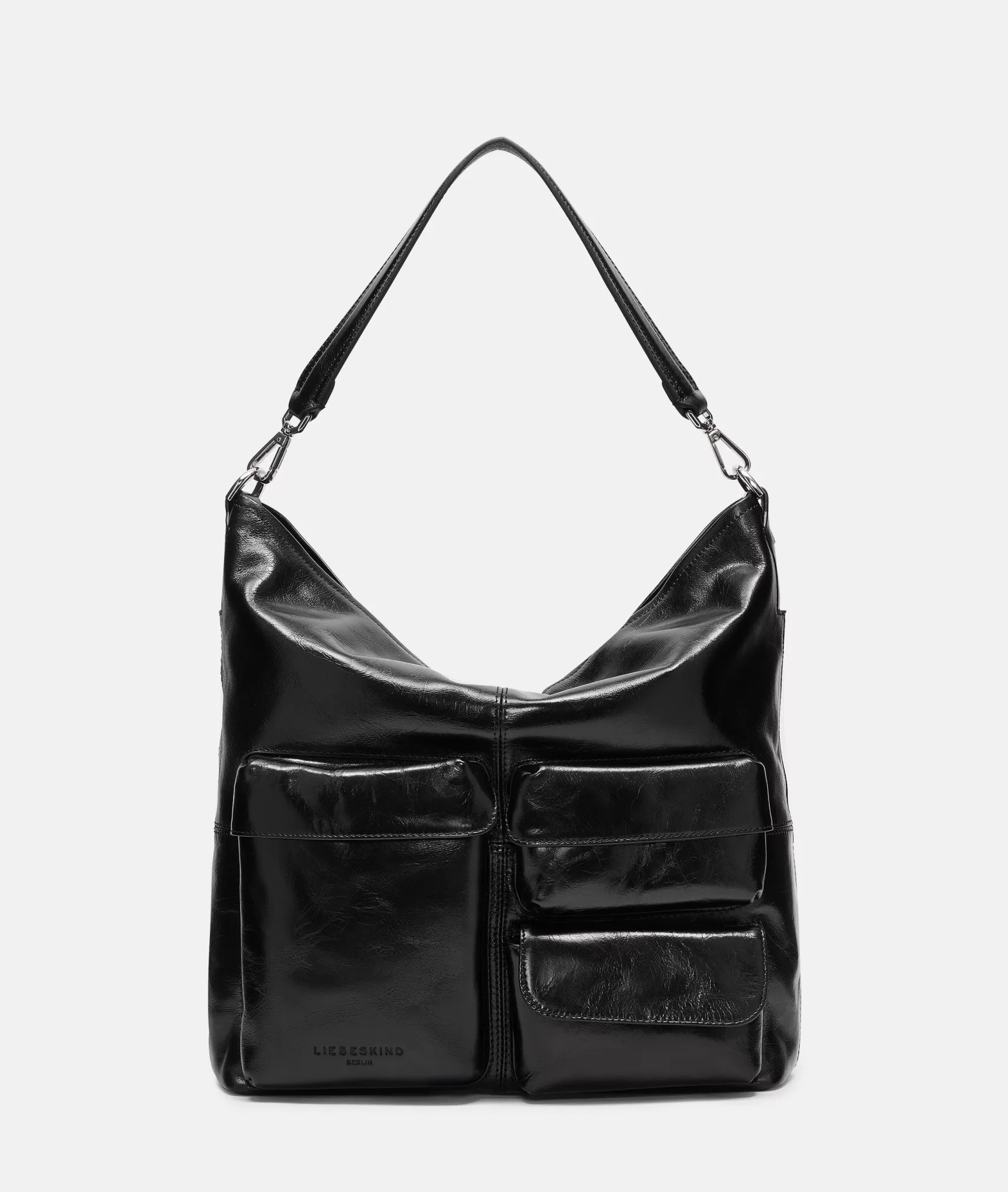 LIEBESKIND BERLIN Bestsellers | Leather Bags>Hobo M black