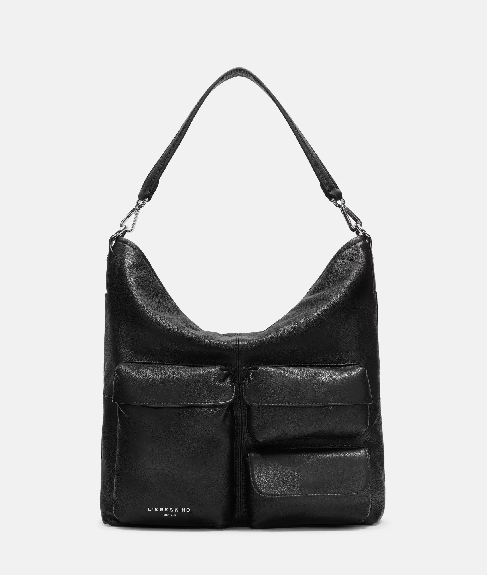 LIEBESKIND BERLIN Bestsellers | Leather Bags>Hobo M black