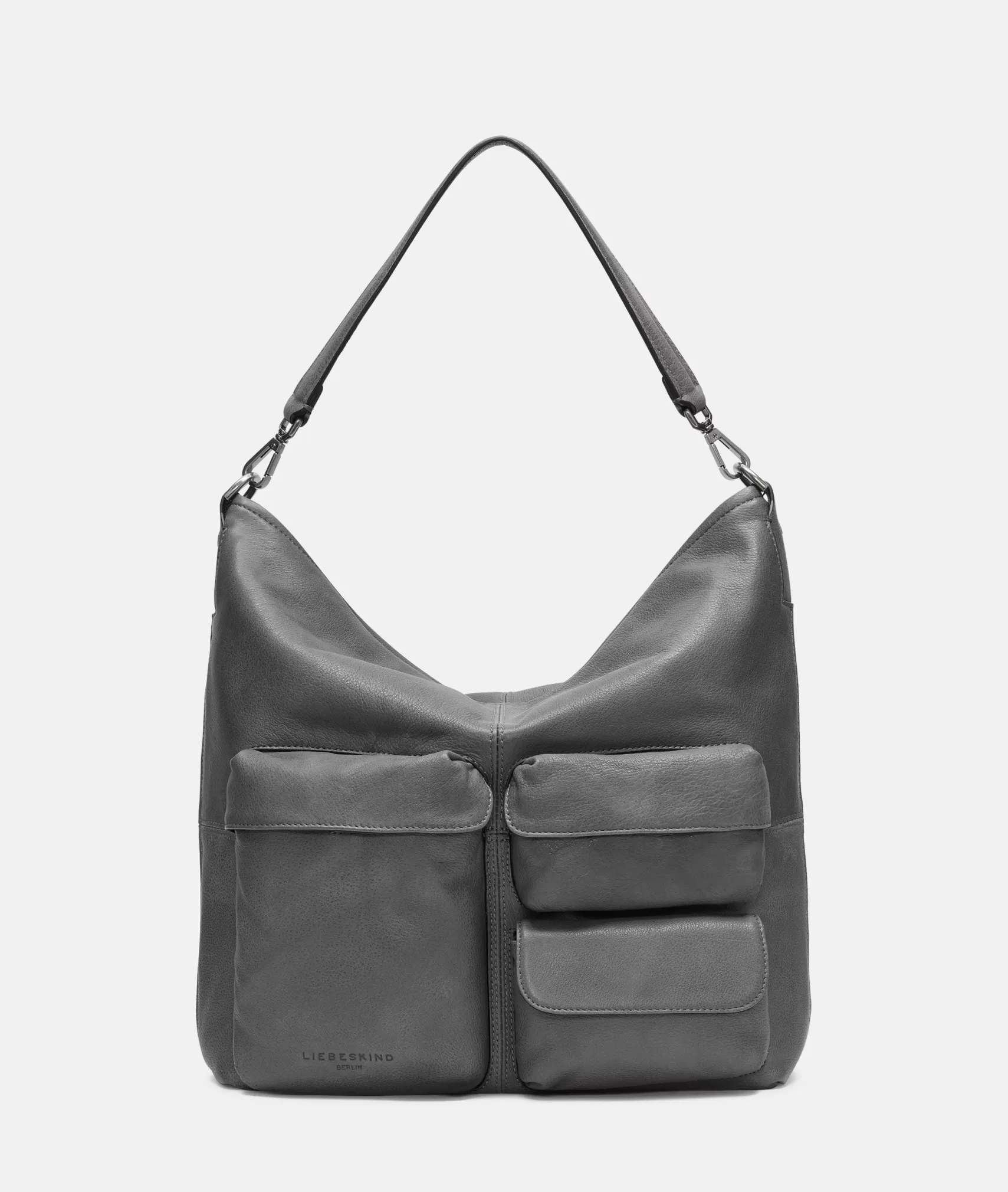 LIEBESKIND BERLIN Bestsellers | Leather Bags>Hobo M grey