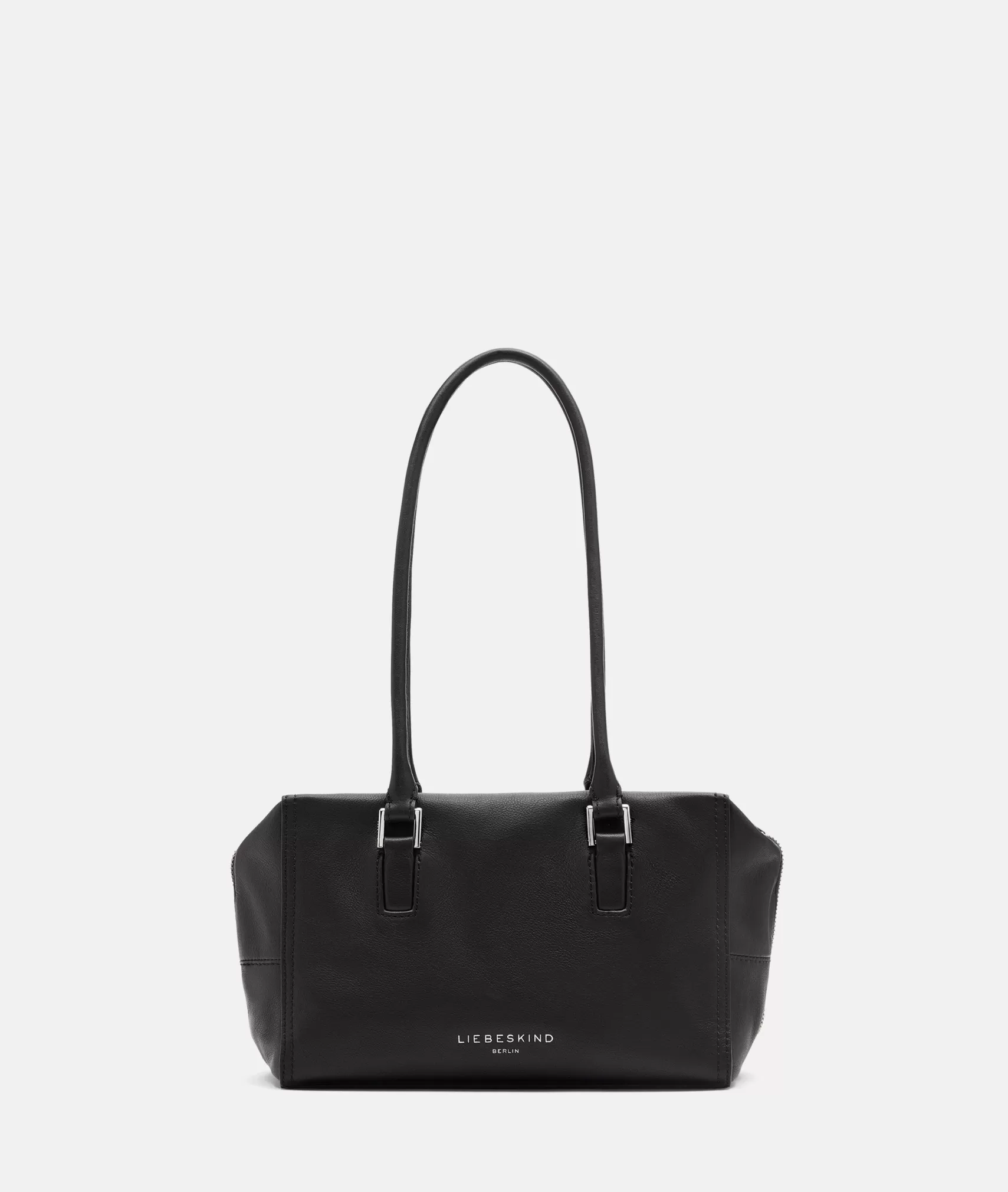 LIEBESKIND BERLIN Leather Bags | Shoulder Bags>Kayla Satchel S black