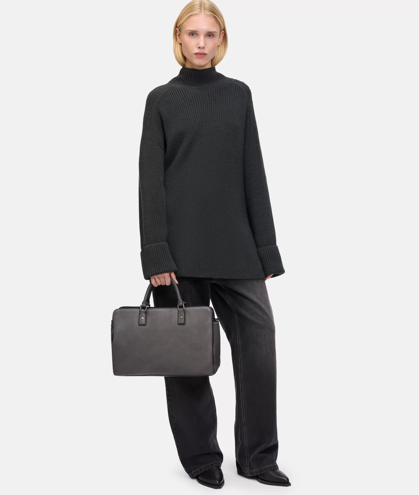 LIEBESKIND BERLIN Bestsellers | Business Bags>Koko Satchel M grey