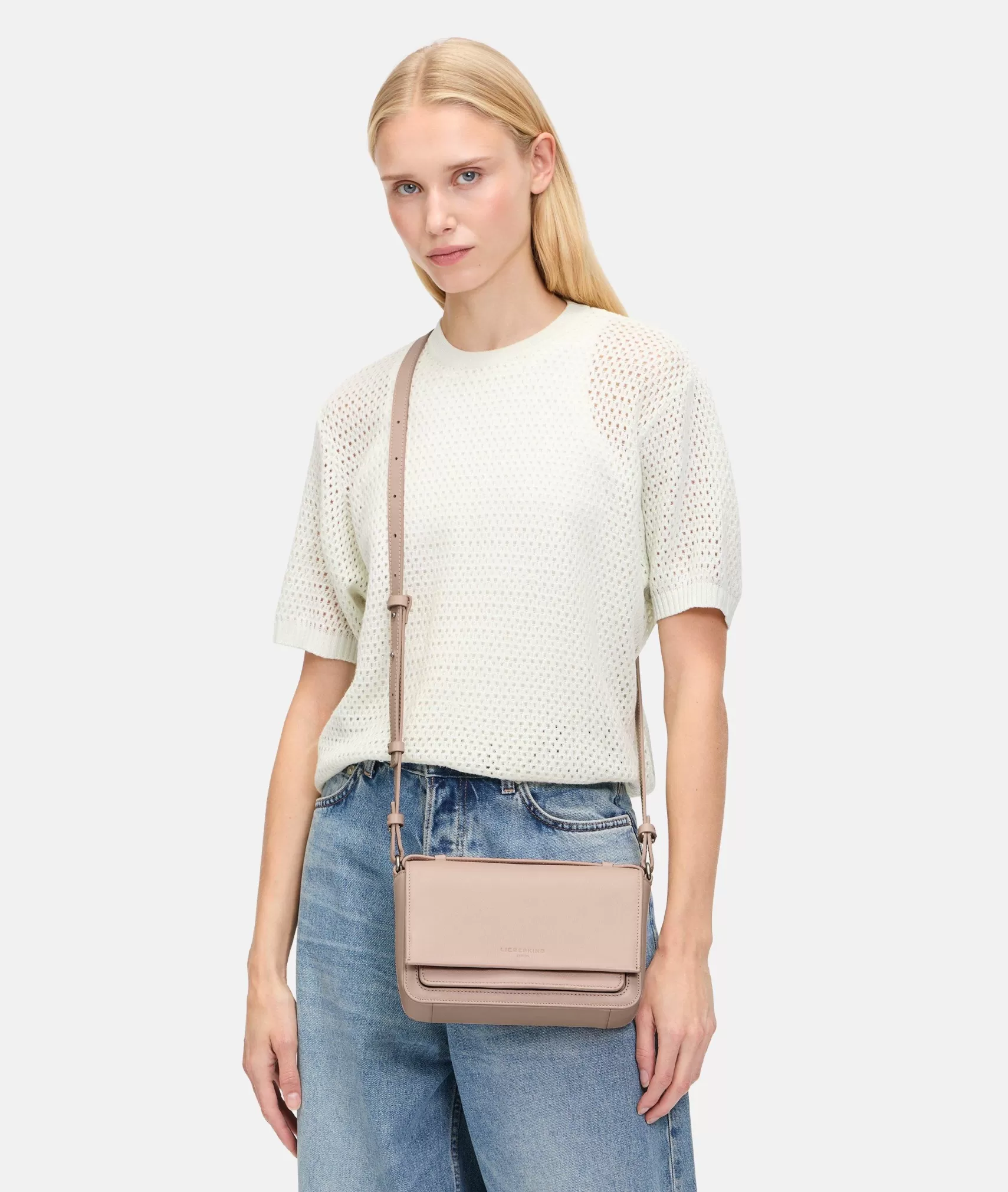 LIEBESKIND BERLIN Leather Bags | Sling Bags>Lea Crossbody S pearlpink