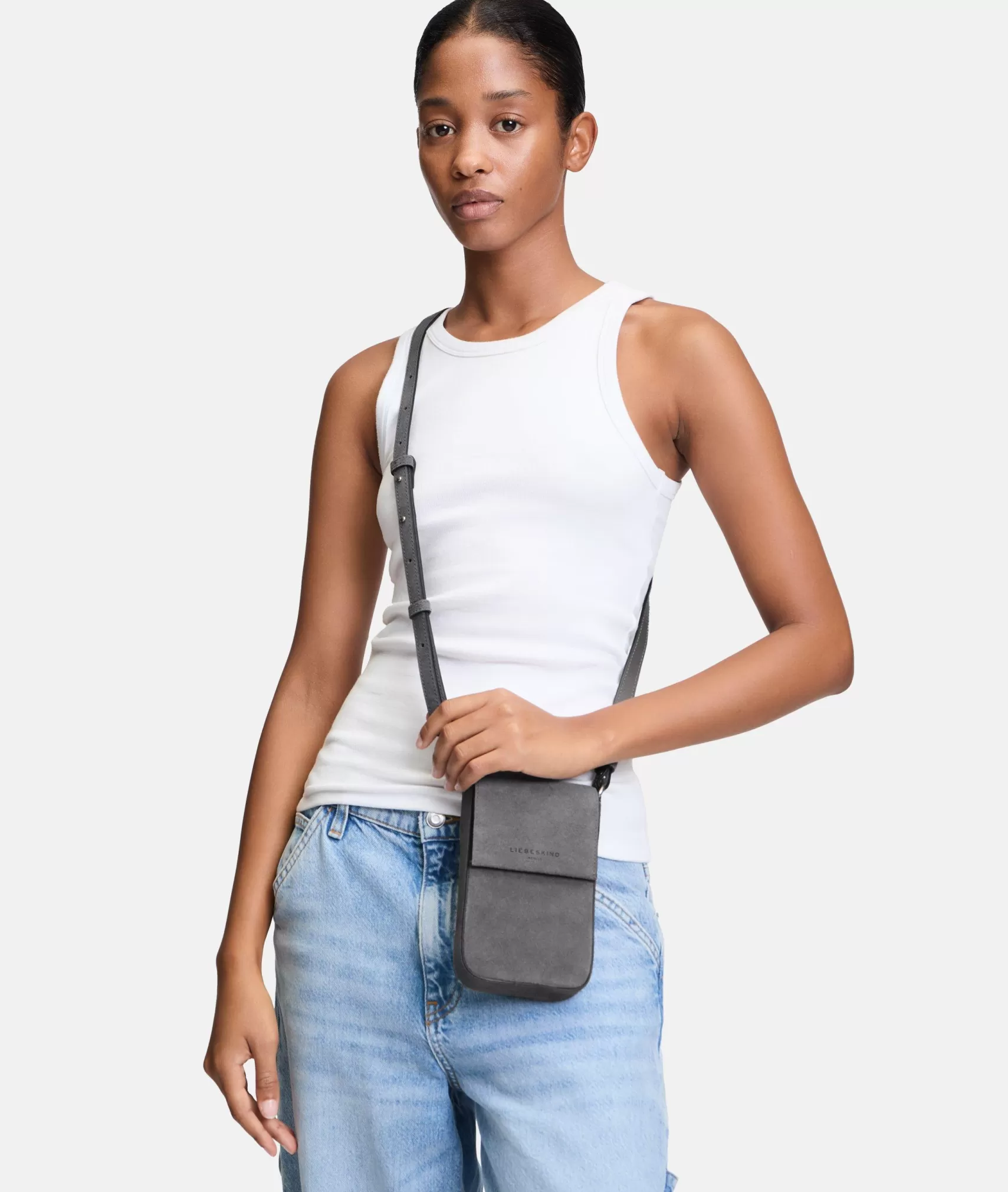 LIEBESKIND BERLIN Mobile Accessories>Lea Mobile Pouch grey