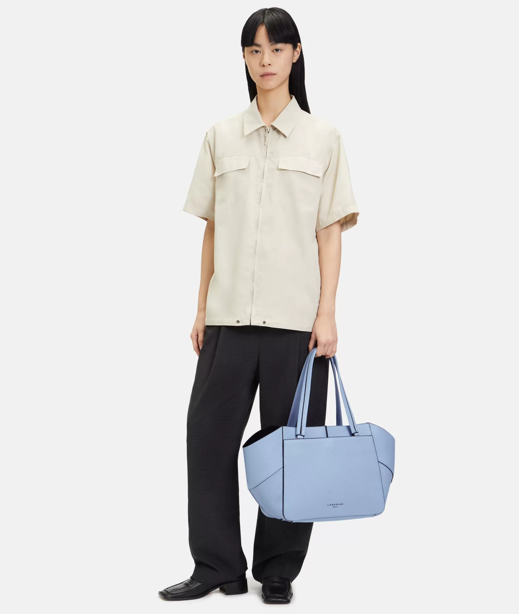 LIEBESKIND BERLIN Business Bags | Leather Bags>Lilly Shopper M lightblue