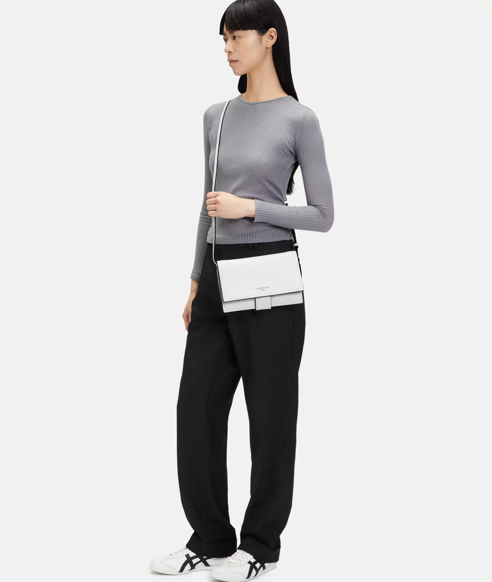 LIEBESKIND BERLIN Leather Bags | Clutch Bags>Lisa Crossbody S white