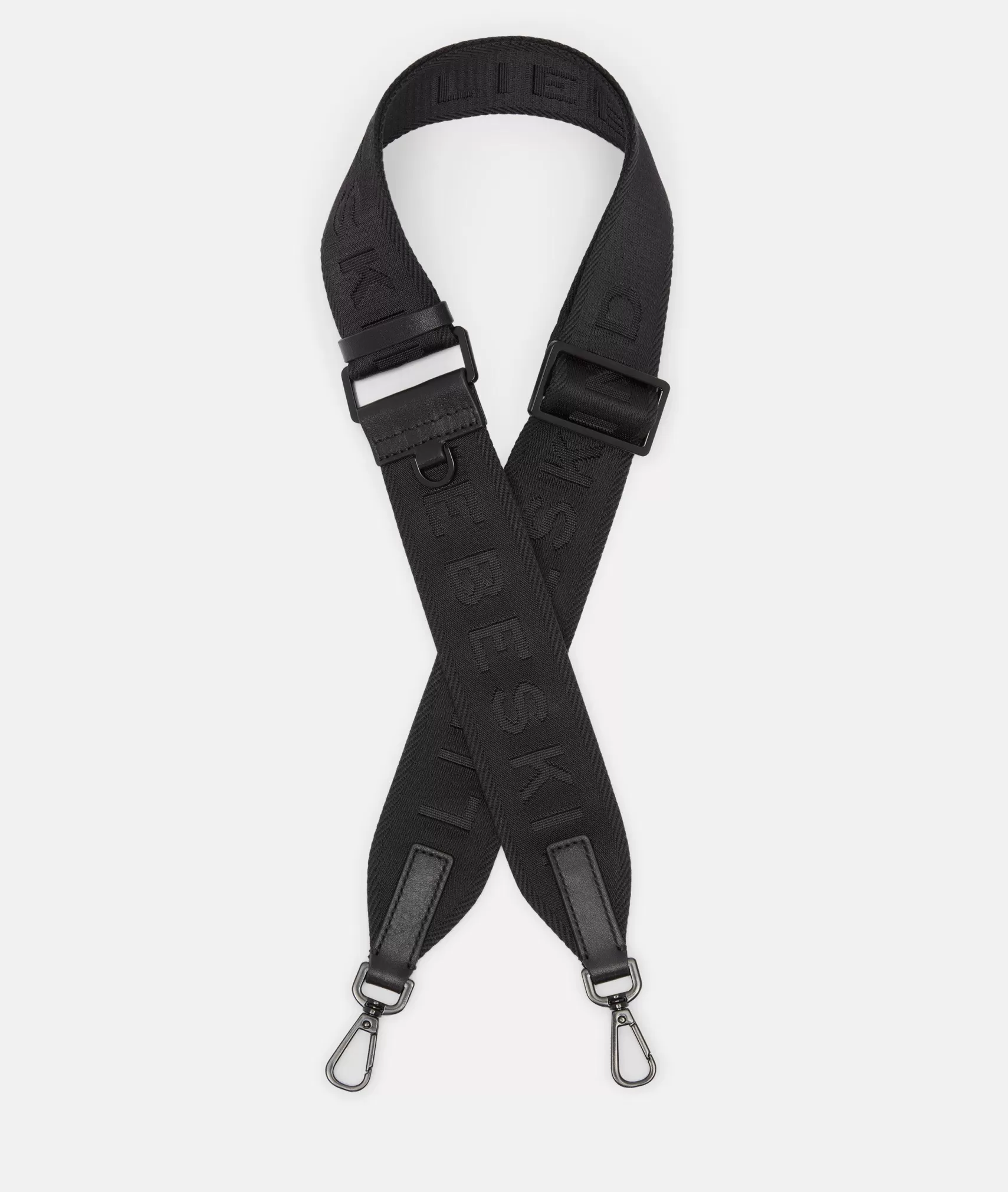 LIEBESKIND BERLIN Shoulder Straps>Logo shoulder strap black