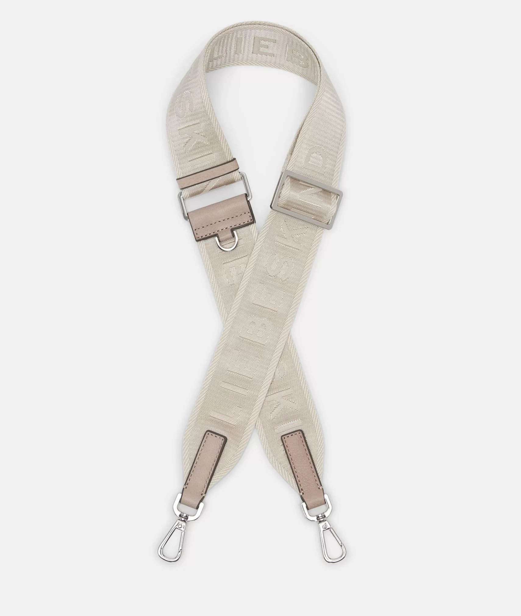 LIEBESKIND BERLIN Shoulder Straps>Logo shoulder strap lightbeige