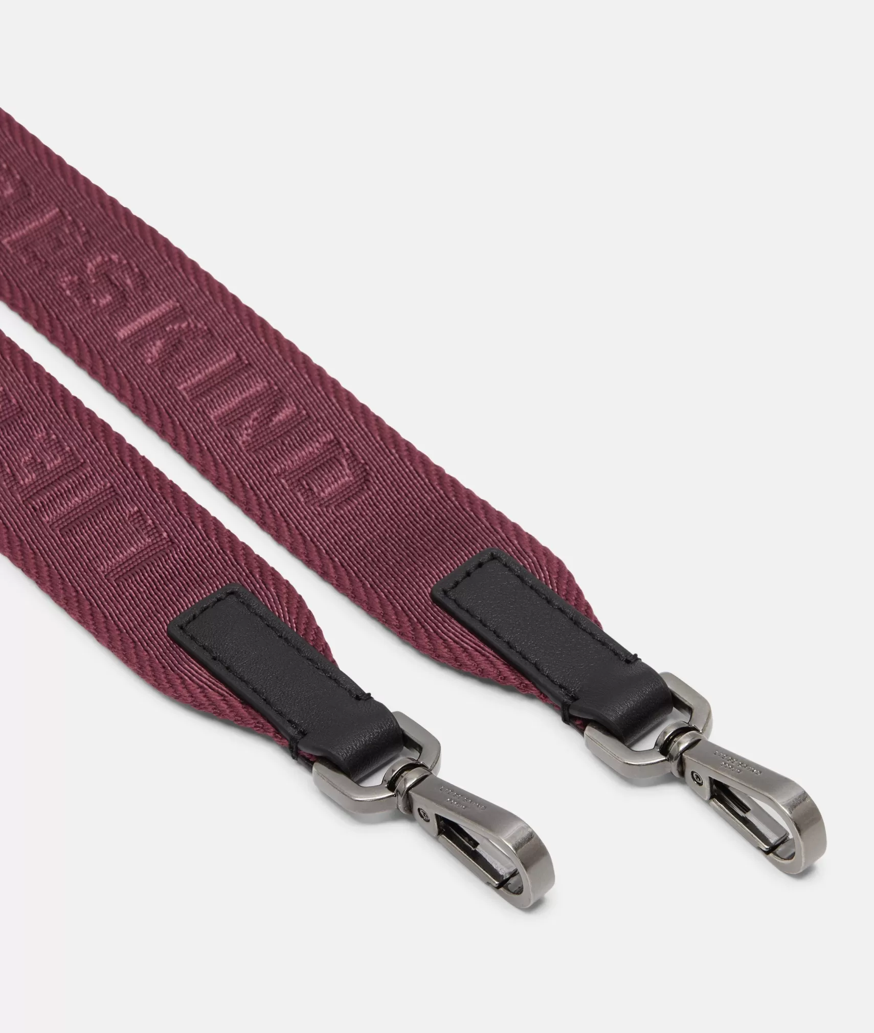 LIEBESKIND BERLIN Shoulder Straps>Logo shoulder strap bordeaux