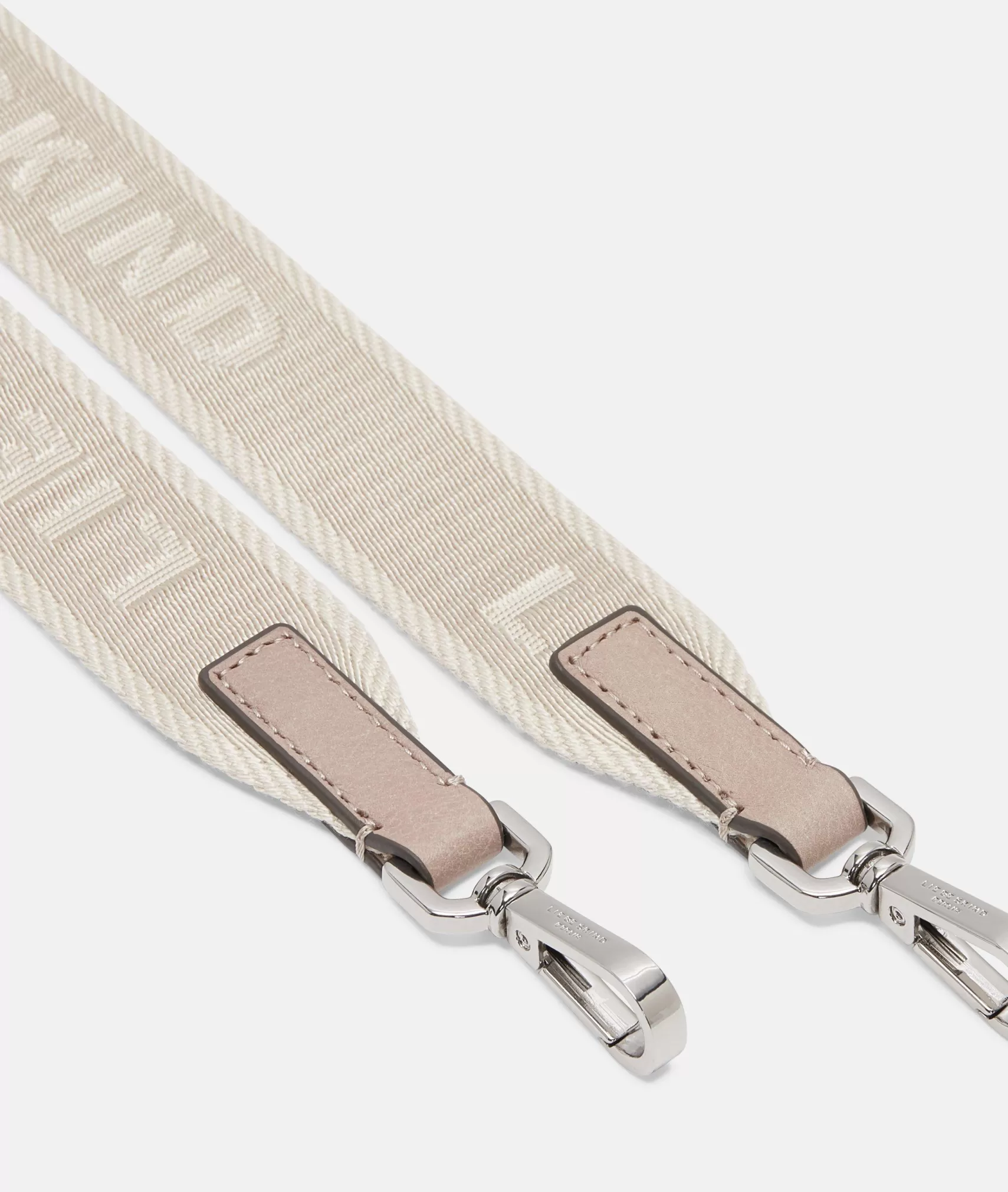 LIEBESKIND BERLIN Shoulder Straps>Logo shoulder strap lightbeige