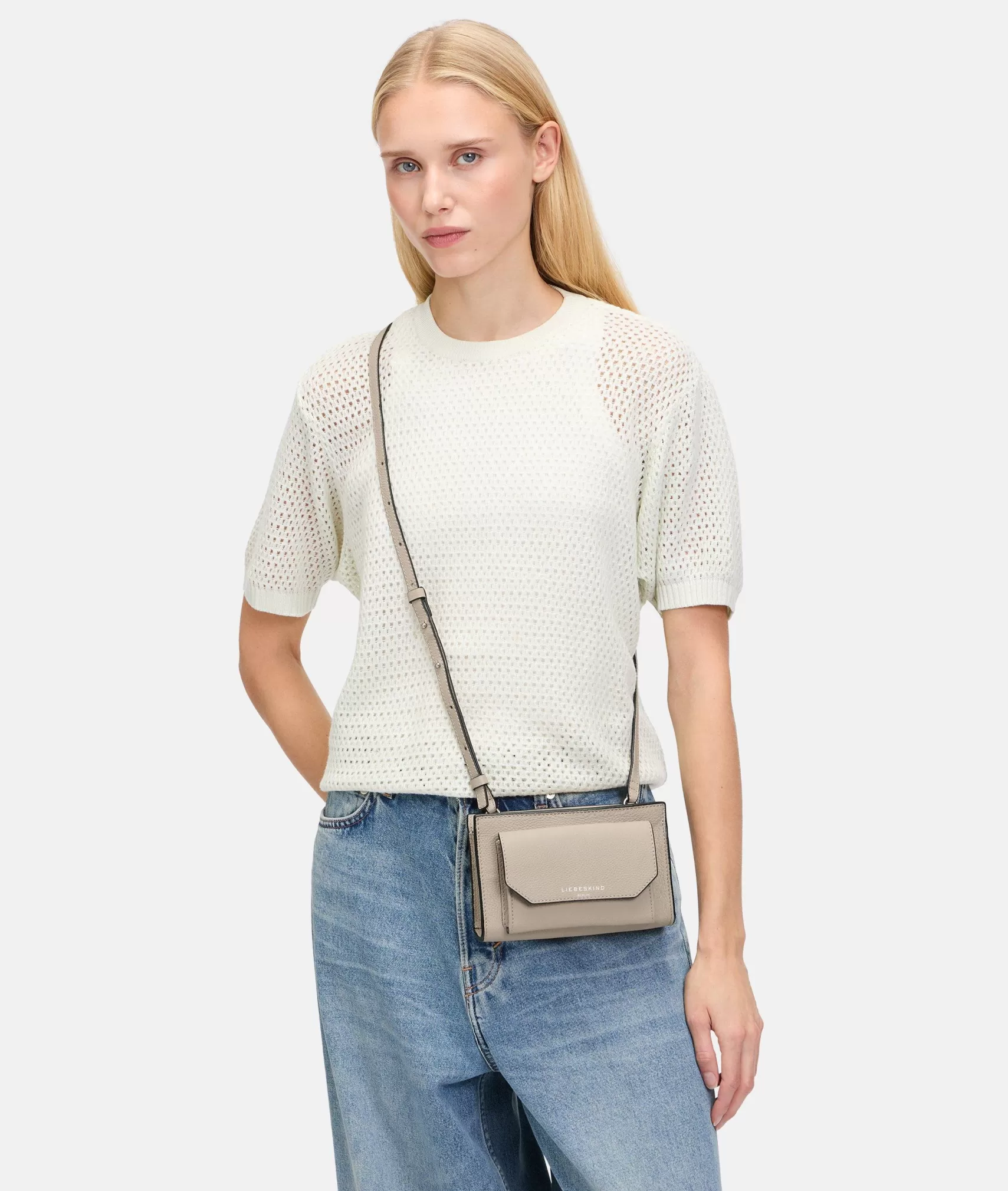 LIEBESKIND BERLIN Leather Bags | Sling Bags>Lora Mini Bag beige