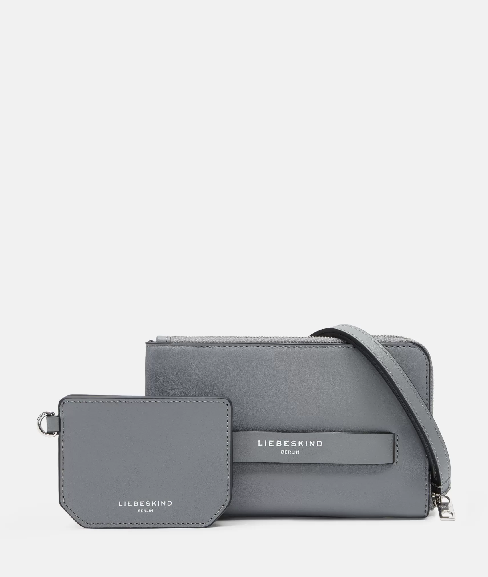 LIEBESKIND BERLIN Leather Bags | Sling Bags>Lora Pouch grey