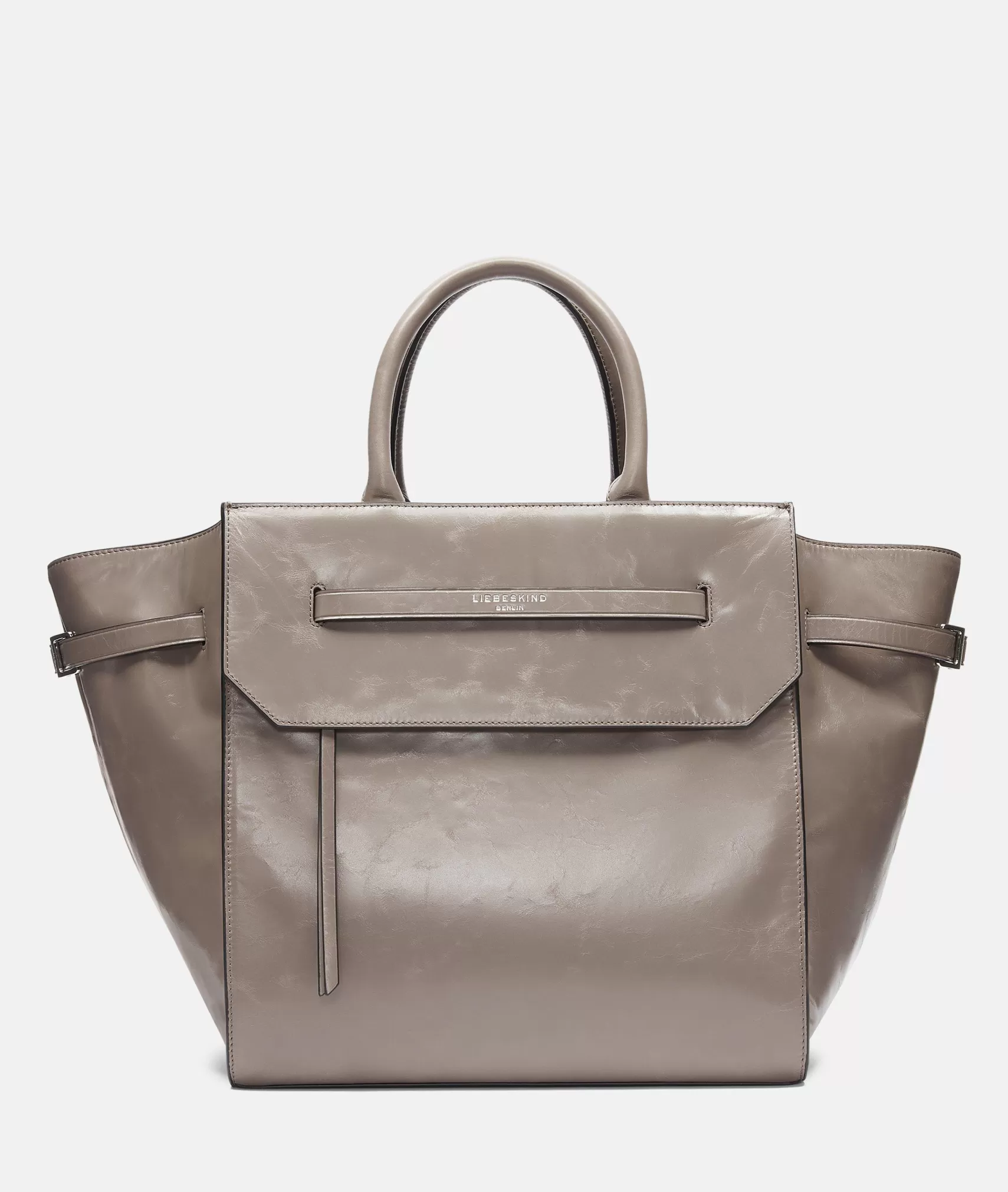 LIEBESKIND BERLIN Leather Bags | Shoulder Bags>Lora Satchel L lightbrown