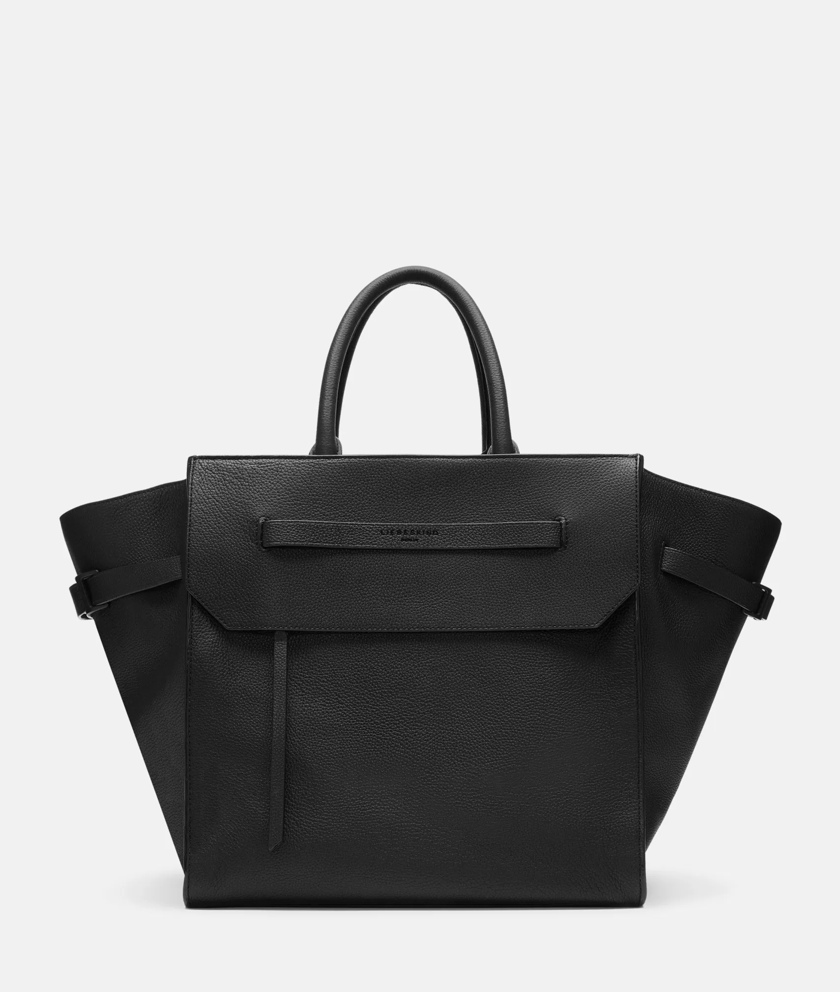 LIEBESKIND BERLIN Leather Bags | Handbags>Lora Satchel L black