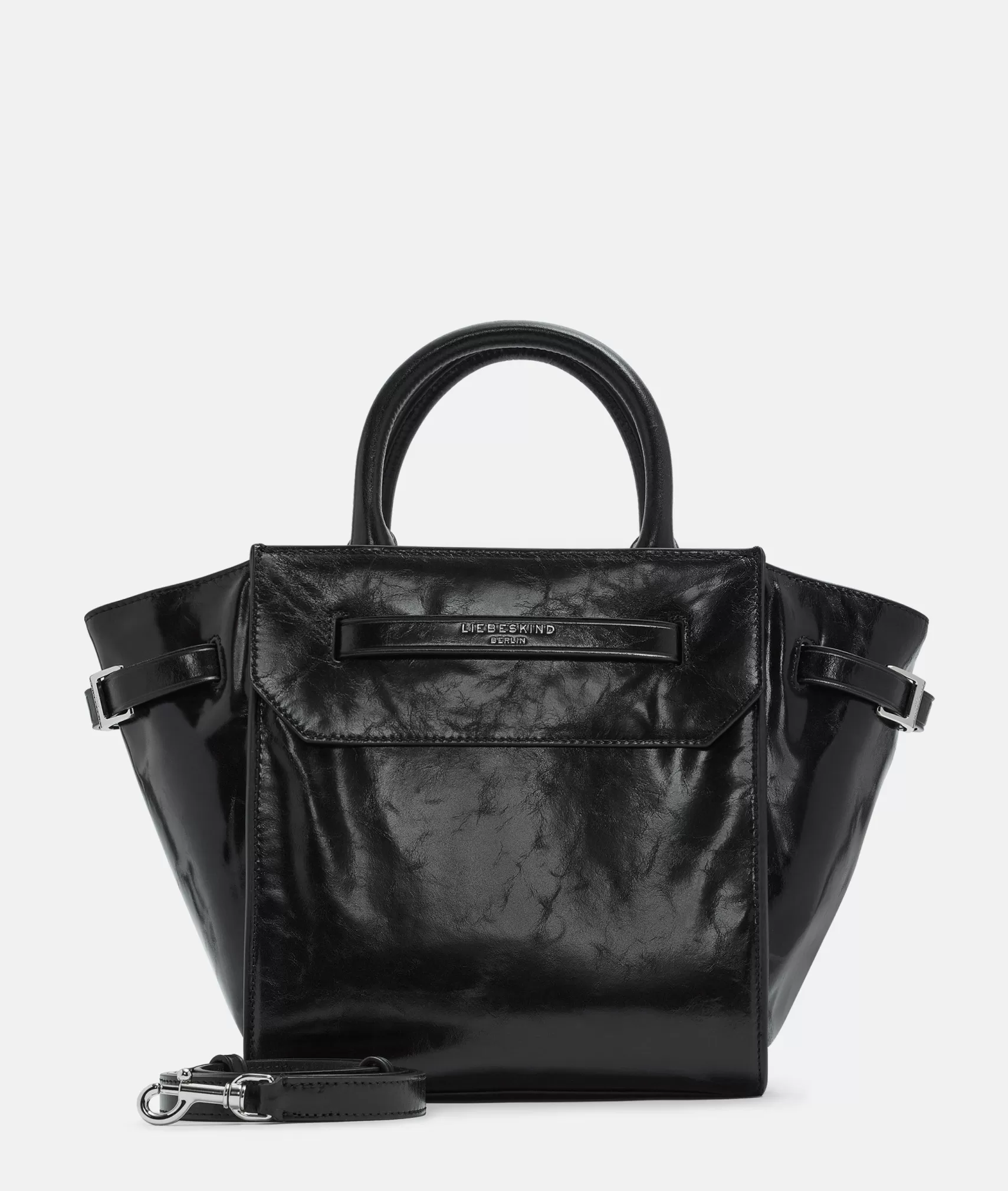 LIEBESKIND BERLIN Business Bags | Leather Bags>Lora Satchel M black