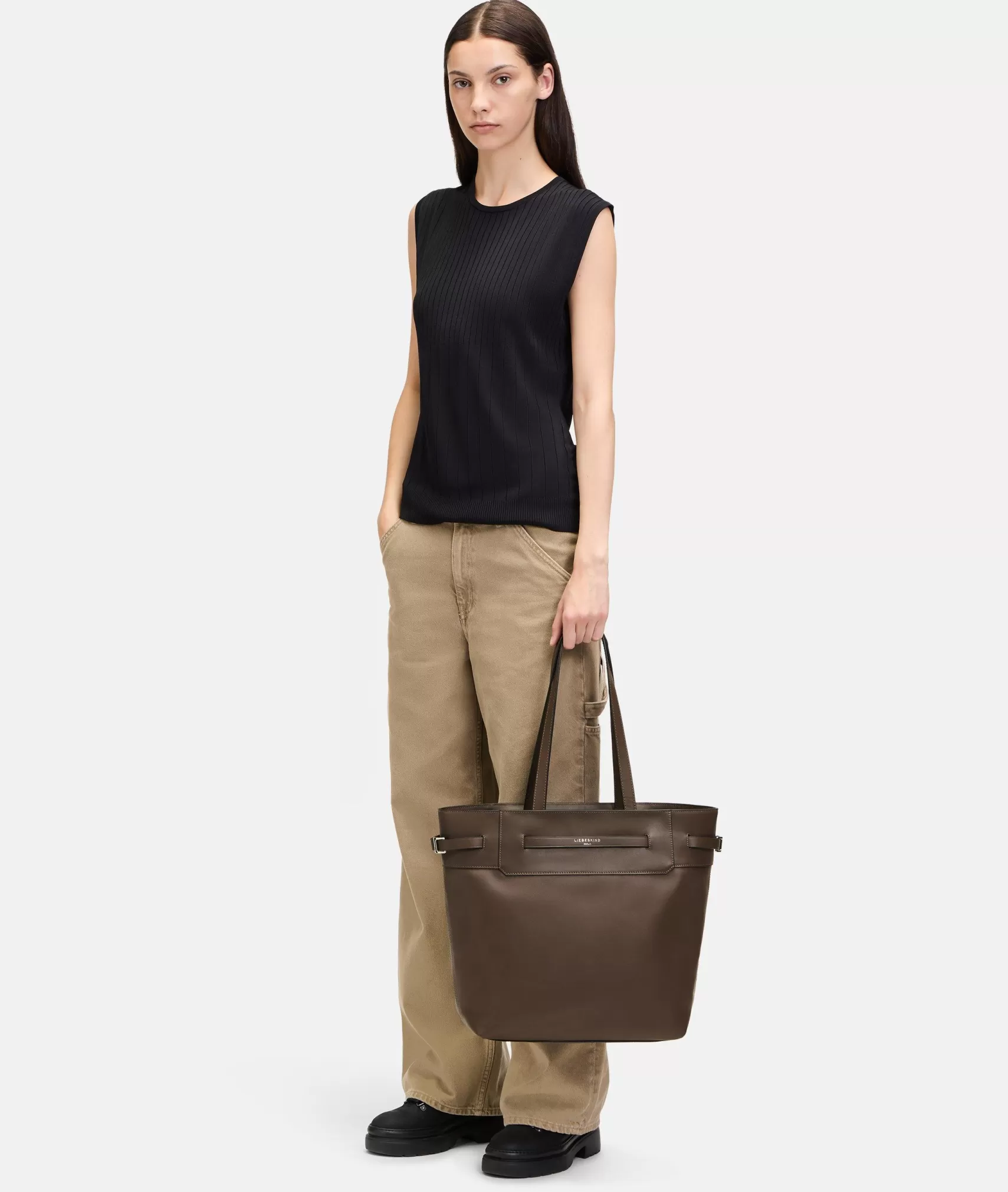 LIEBESKIND BERLIN Business Bags | Leather Bags>Lora Tote L cinnamon