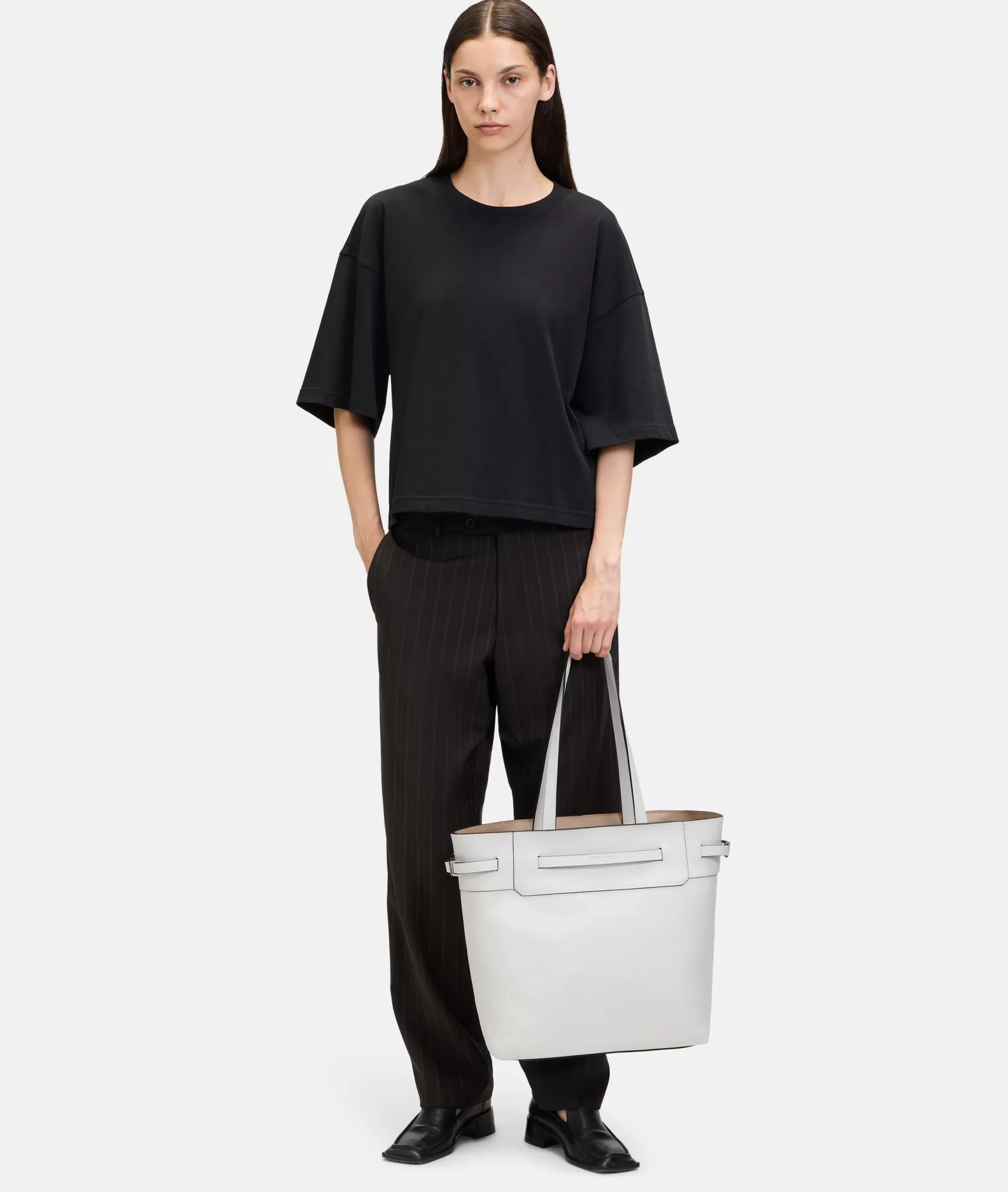 LIEBESKIND BERLIN Business Bags | Leather Bags>Lora Tote L white