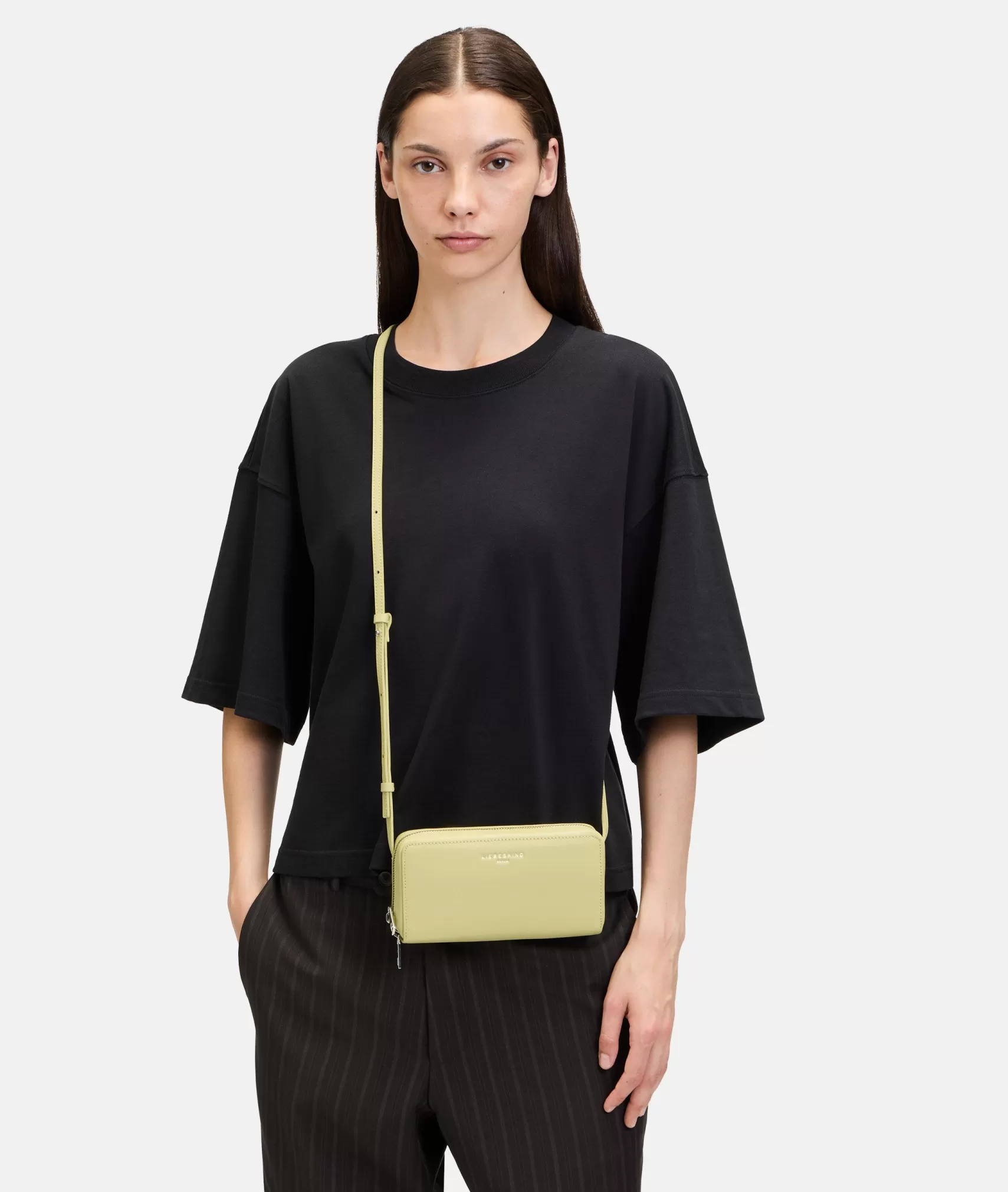 LIEBESKIND BERLIN Leather Bags | Sling Bags>Lou Crossbody XS lightlemon