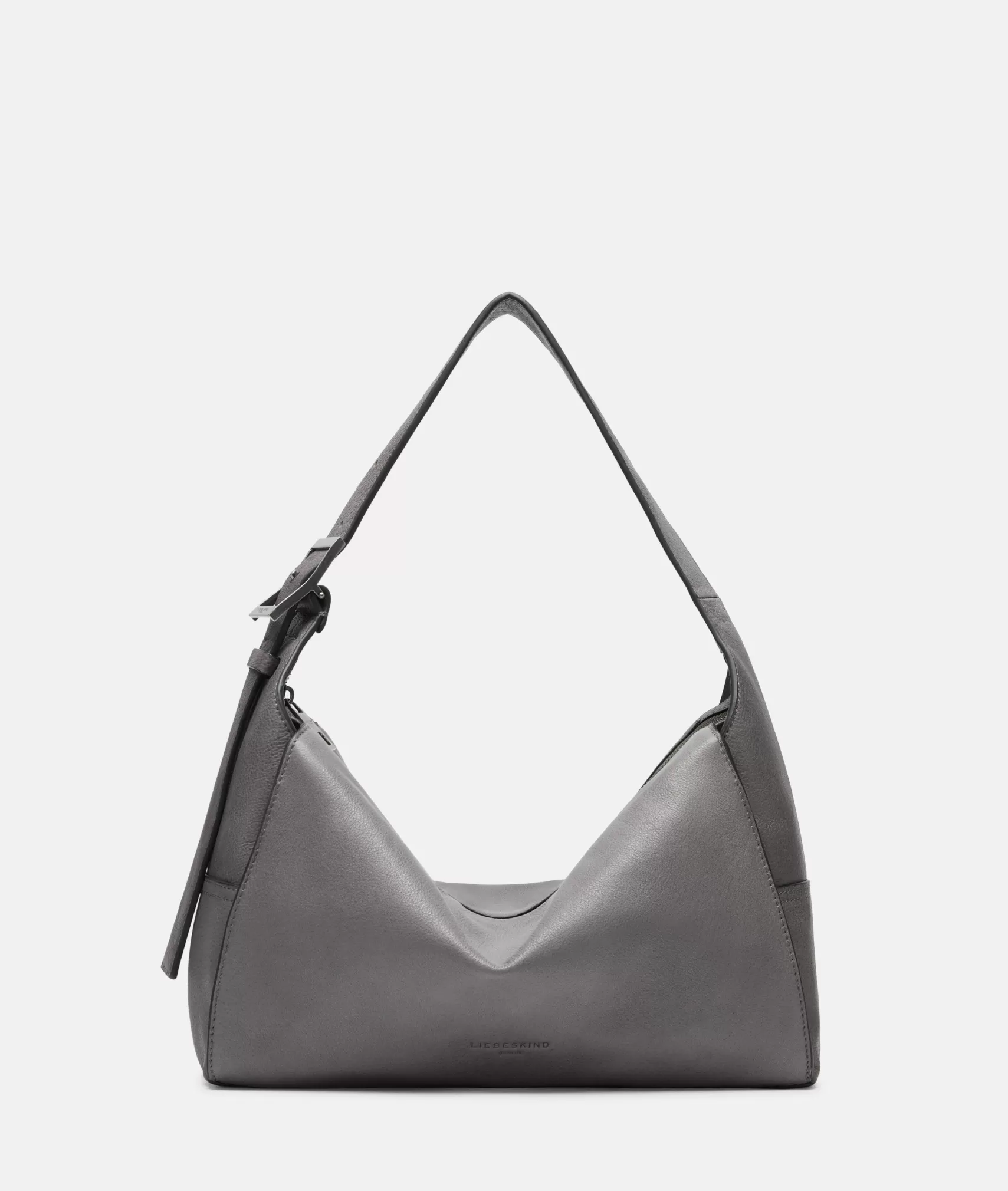 LIEBESKIND BERLIN Bestsellers | Leather Bags>Lou Hobo M grey