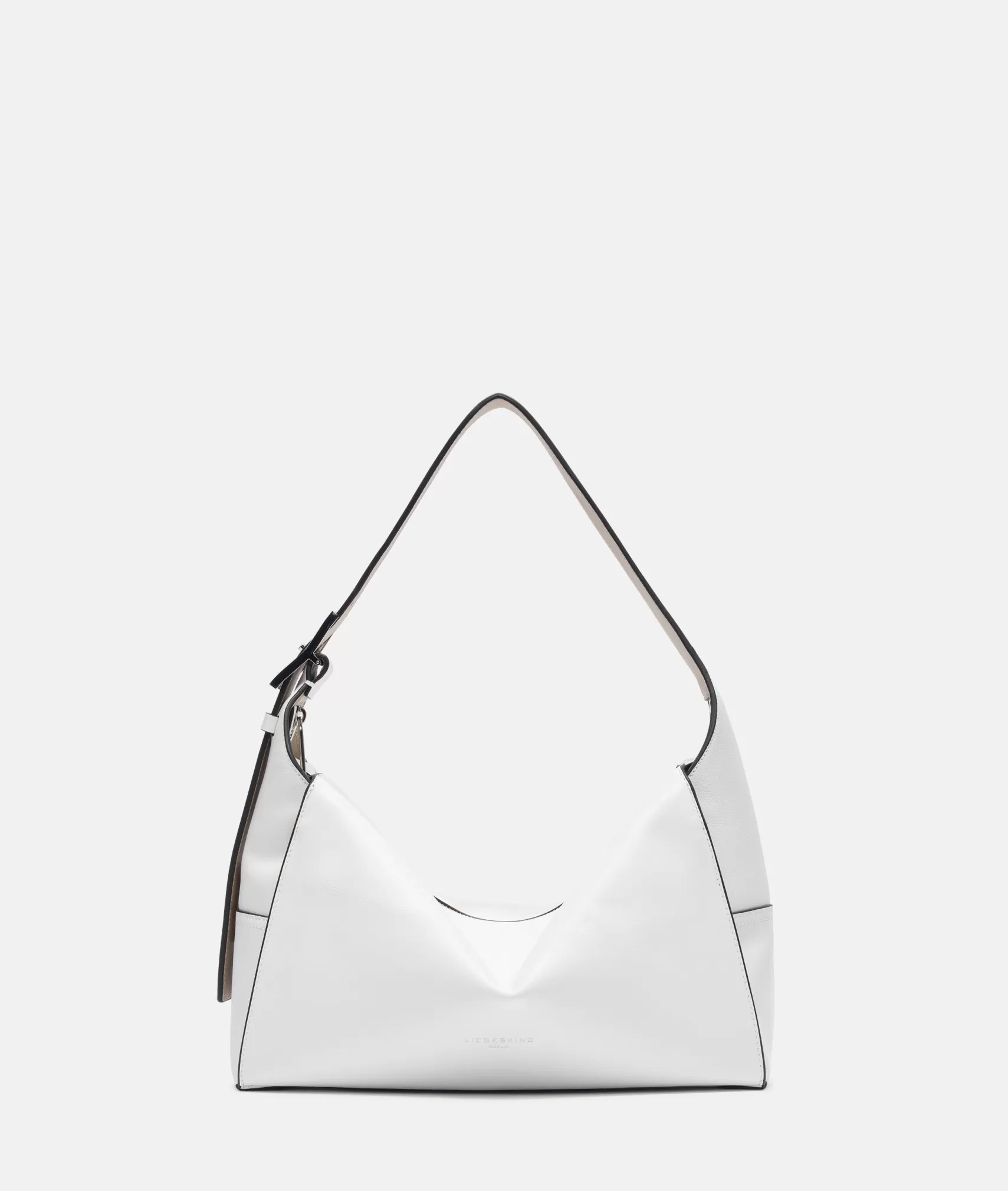 LIEBESKIND BERLIN Leather Bags | Shoulder Bags>Lou Hobo M white