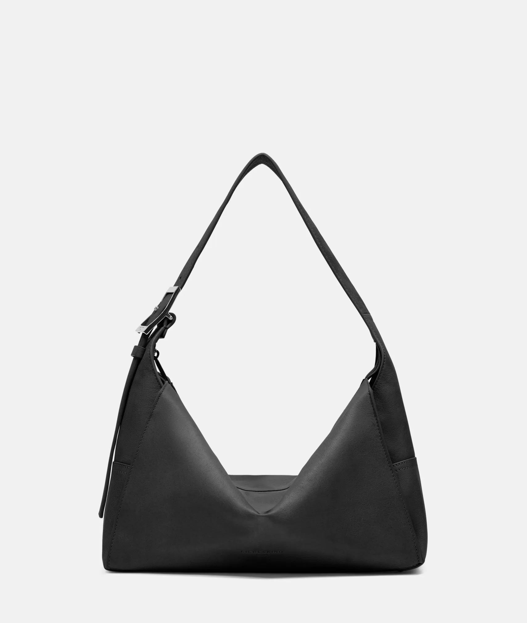 LIEBESKIND BERLIN Leather Bags | Shoulder Bags>Lou Hobo M black