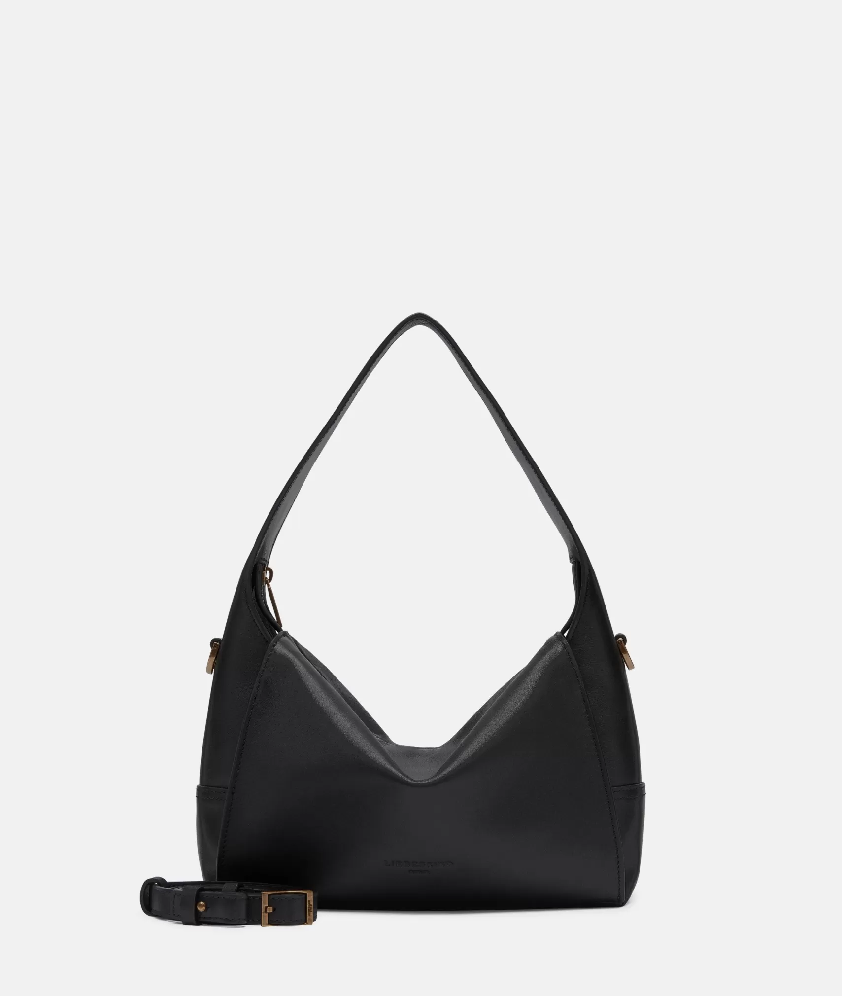 LIEBESKIND BERLIN Leather Bags | Shoulder Bags>Lou Hobo S black