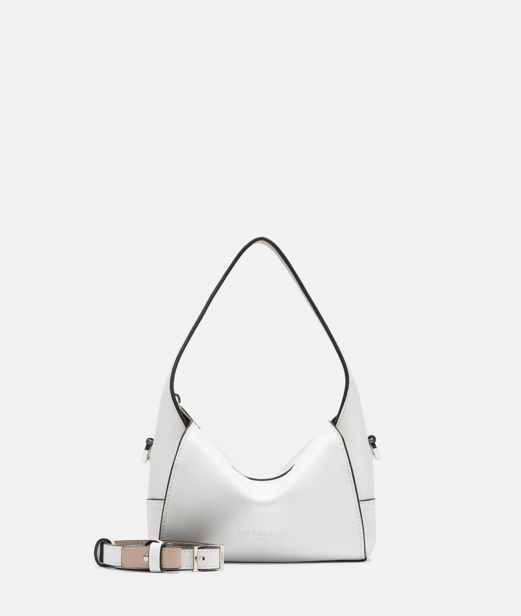 LIEBESKIND BERLIN Leather Bags | Shoulder Bags>Lou Hobo XS white