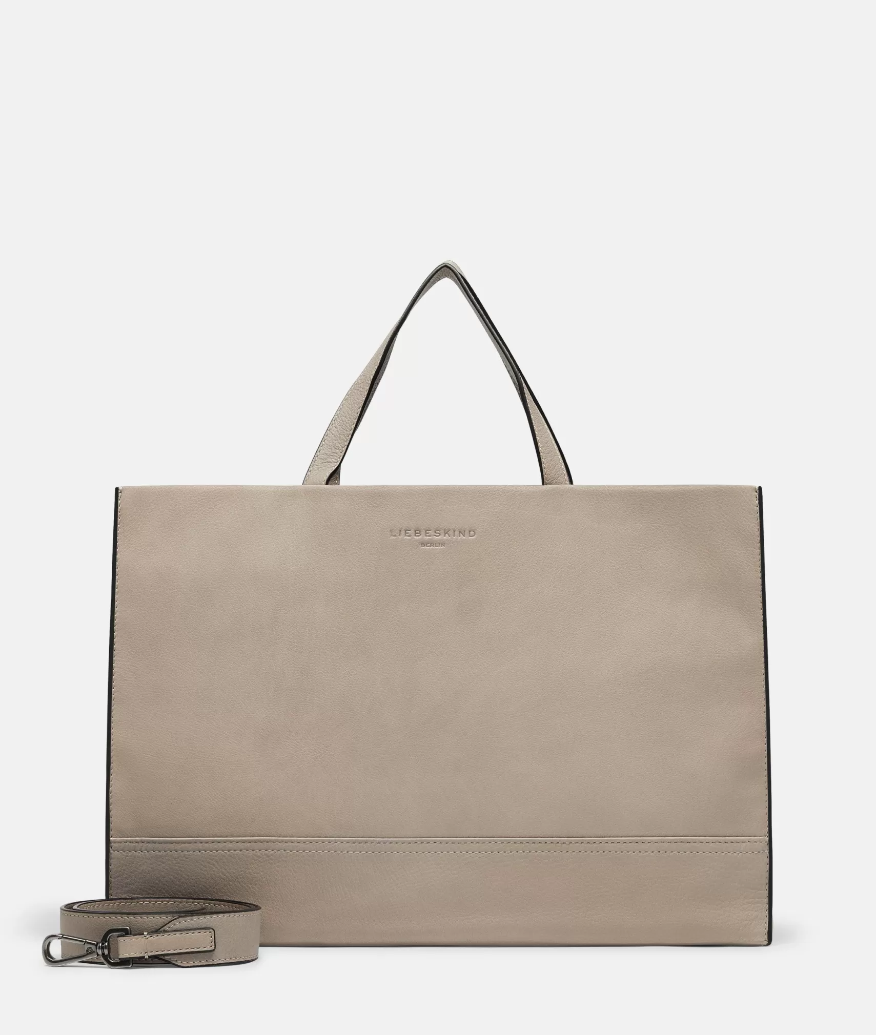 LIEBESKIND BERLIN Bestsellers | Leather Bags>Lou Satchel L beige