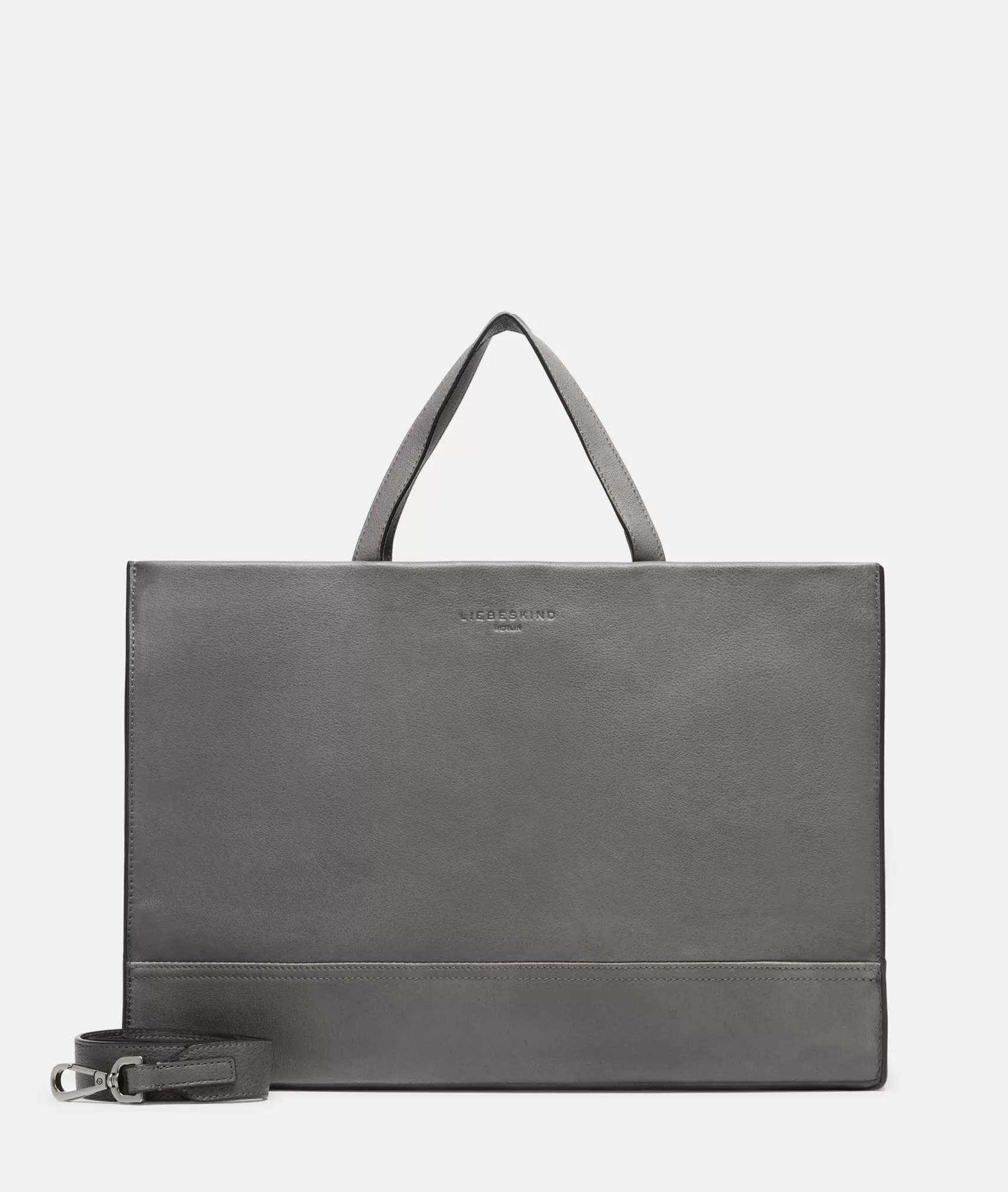 LIEBESKIND BERLIN Bestsellers | Leather Bags>Lou Satchel L grey