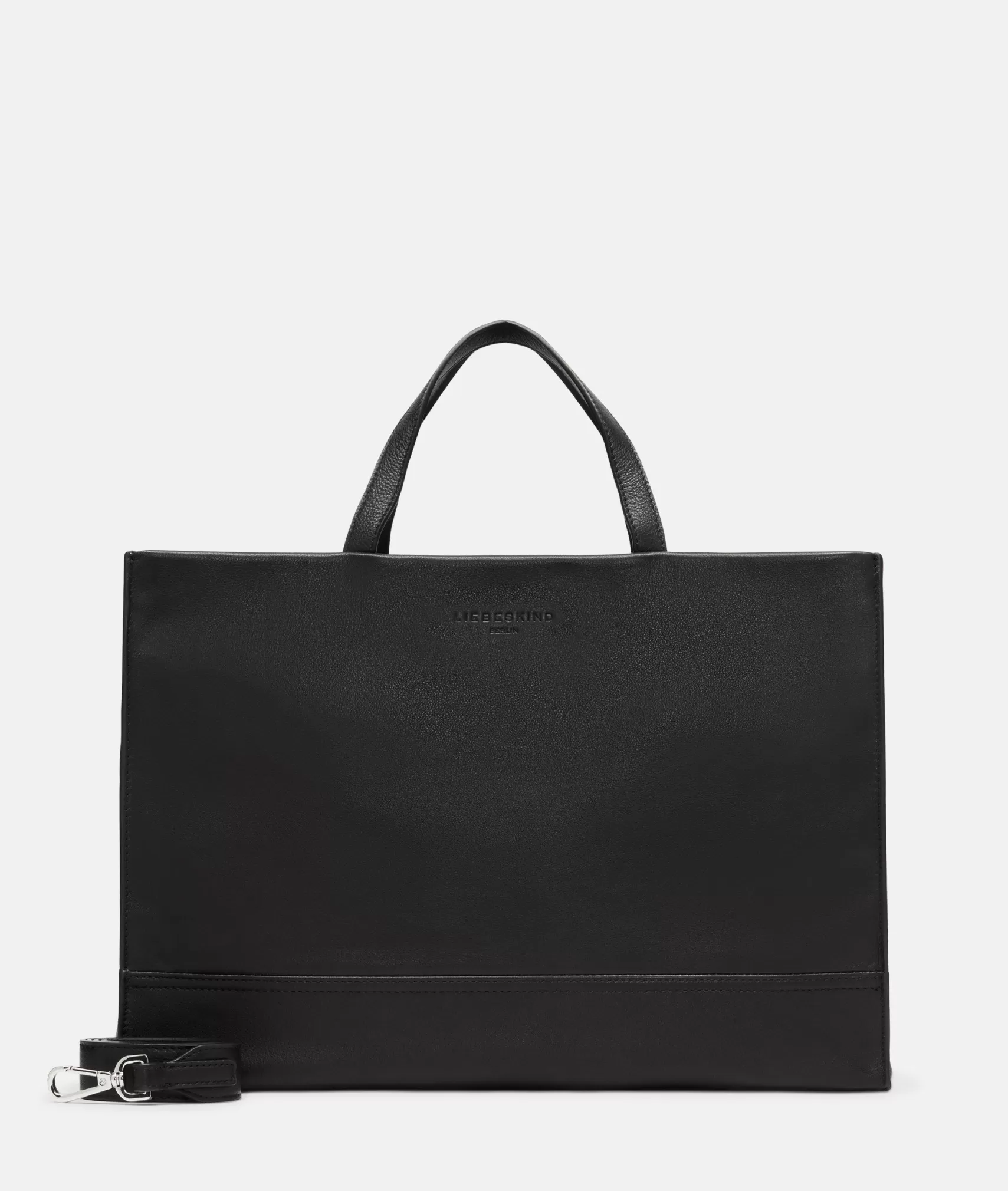 LIEBESKIND BERLIN Bestsellers | Leather Bags>Lou Satchel L black