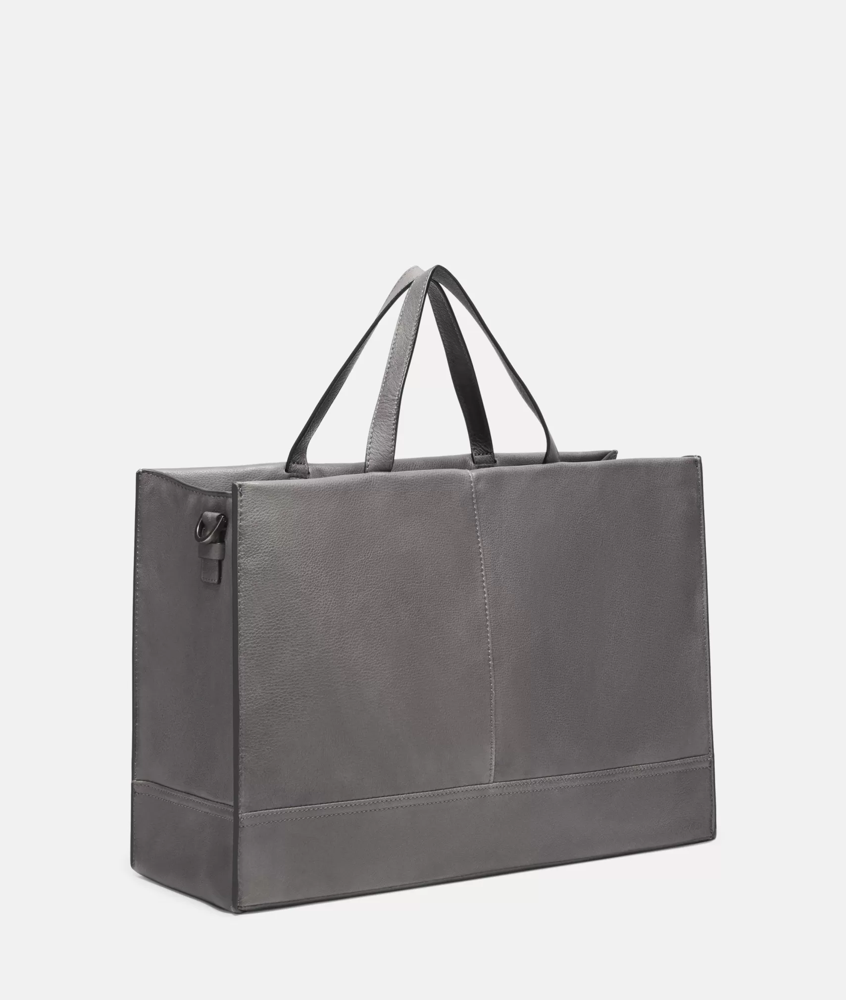 LIEBESKIND BERLIN Bestsellers | Leather Bags>Lou Satchel L grey