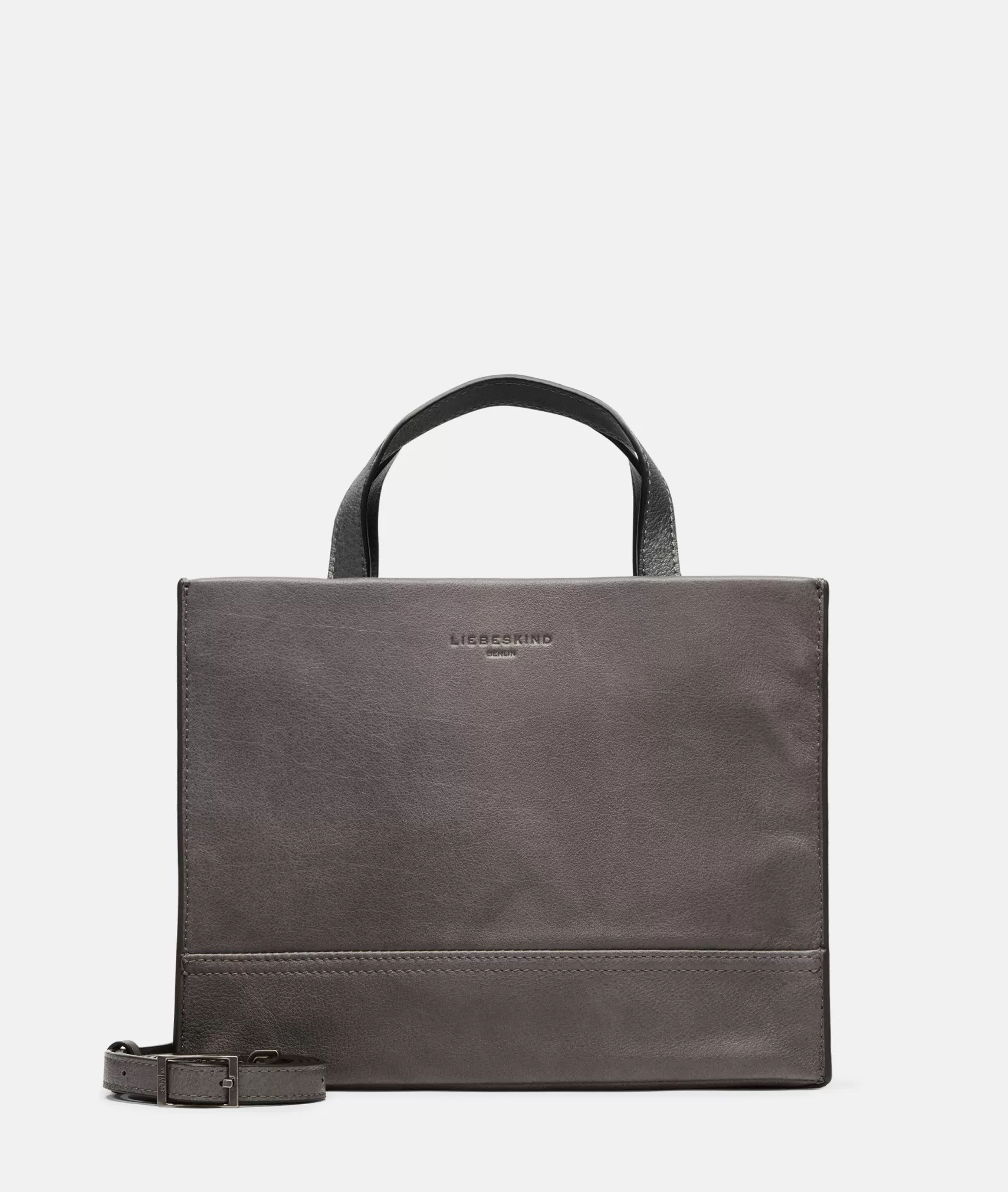 LIEBESKIND BERLIN Bestsellers | Leather Bags>Lou Satchel M grey