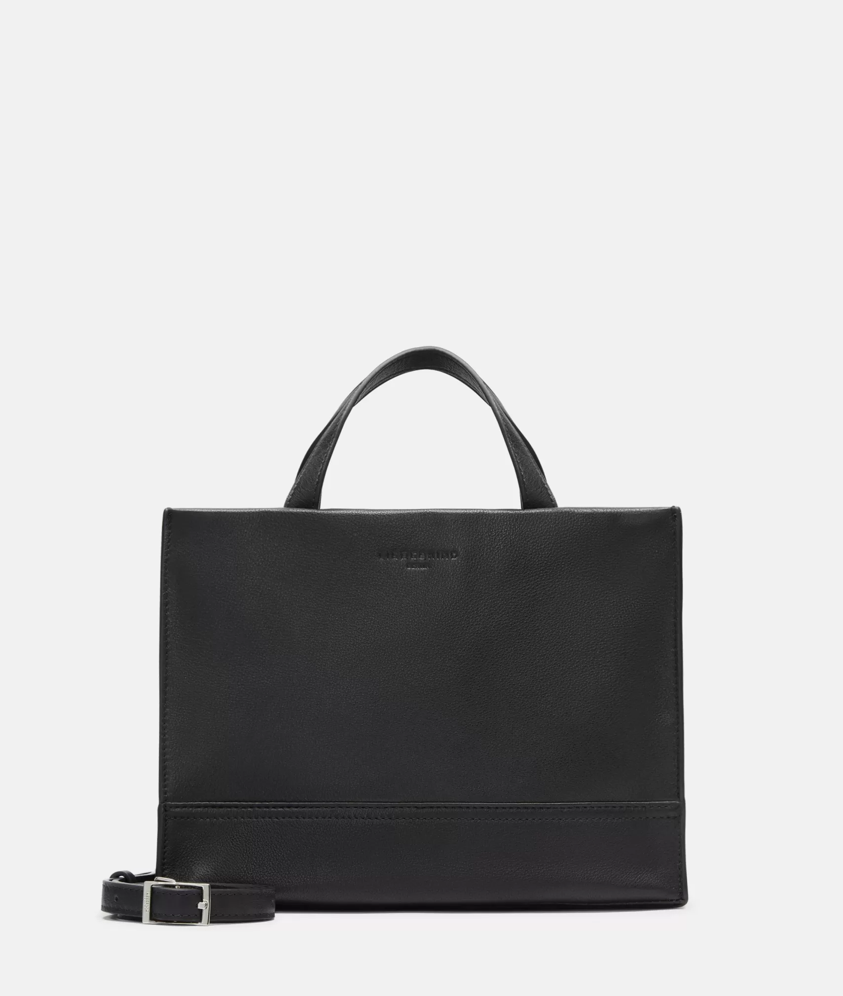 LIEBESKIND BERLIN Bestsellers | Leather Bags>Lou Satchel M black