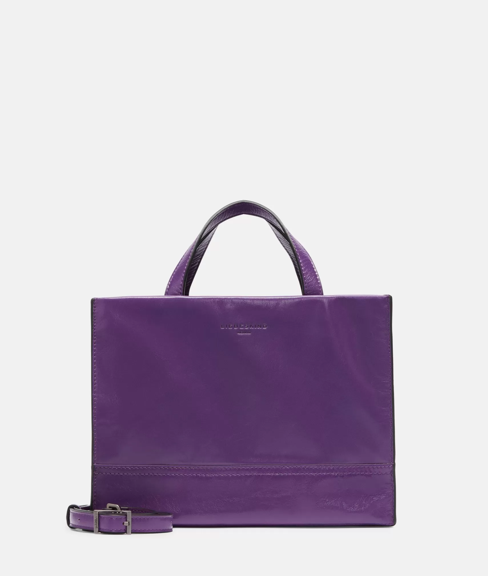 LIEBESKIND BERLIN Bestsellers | Leather Bags>Lou Satchel M purple