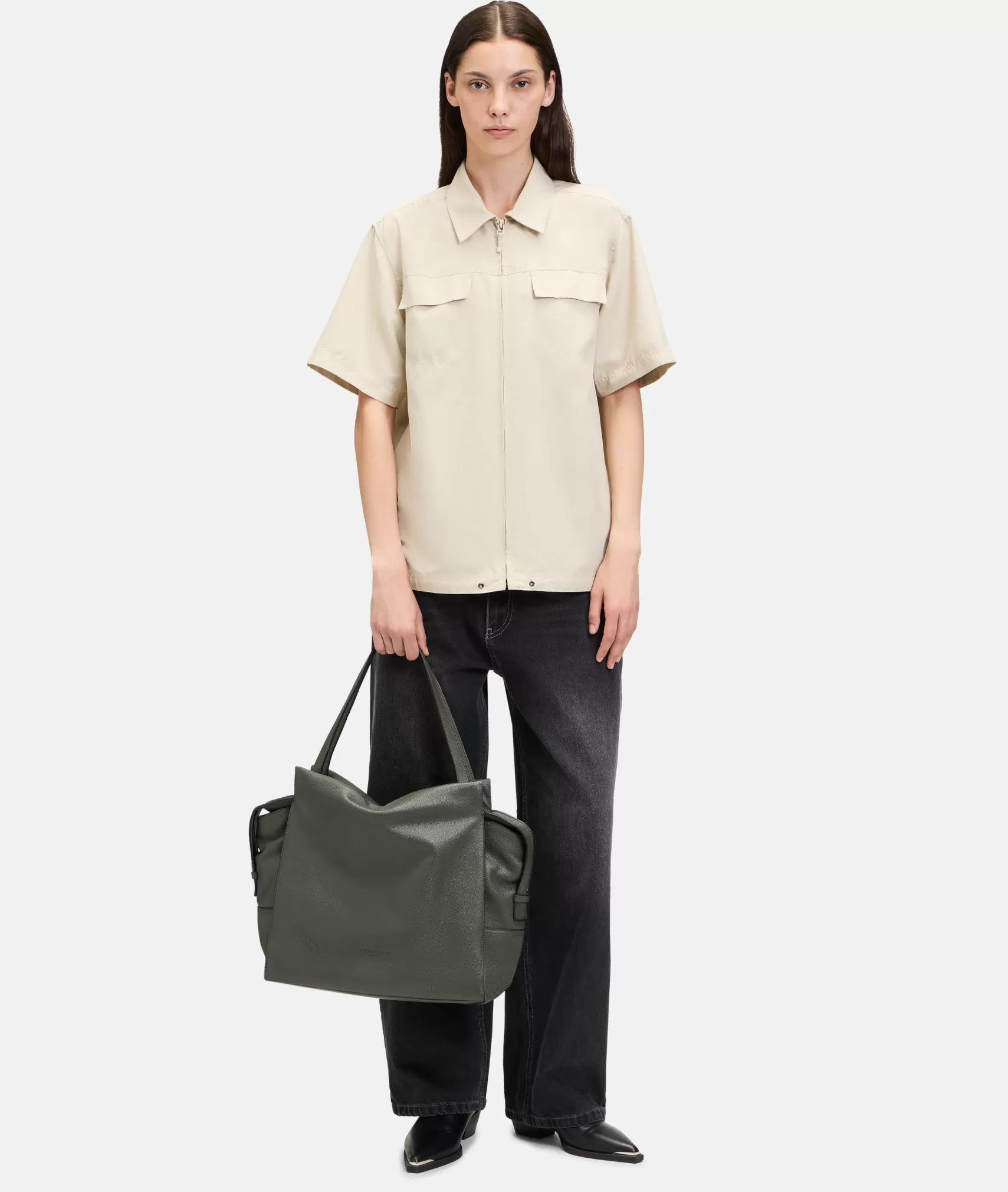 LIEBESKIND BERLIN Business Bags | Leather Bags>Lou Tote L olive