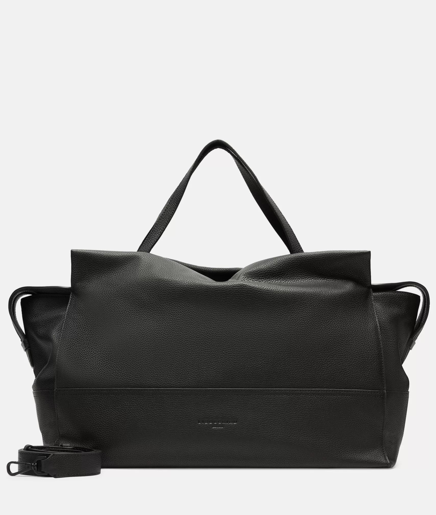 LIEBESKIND BERLIN Leather Bags | Shoulder Bags>Lou Weekender XL black