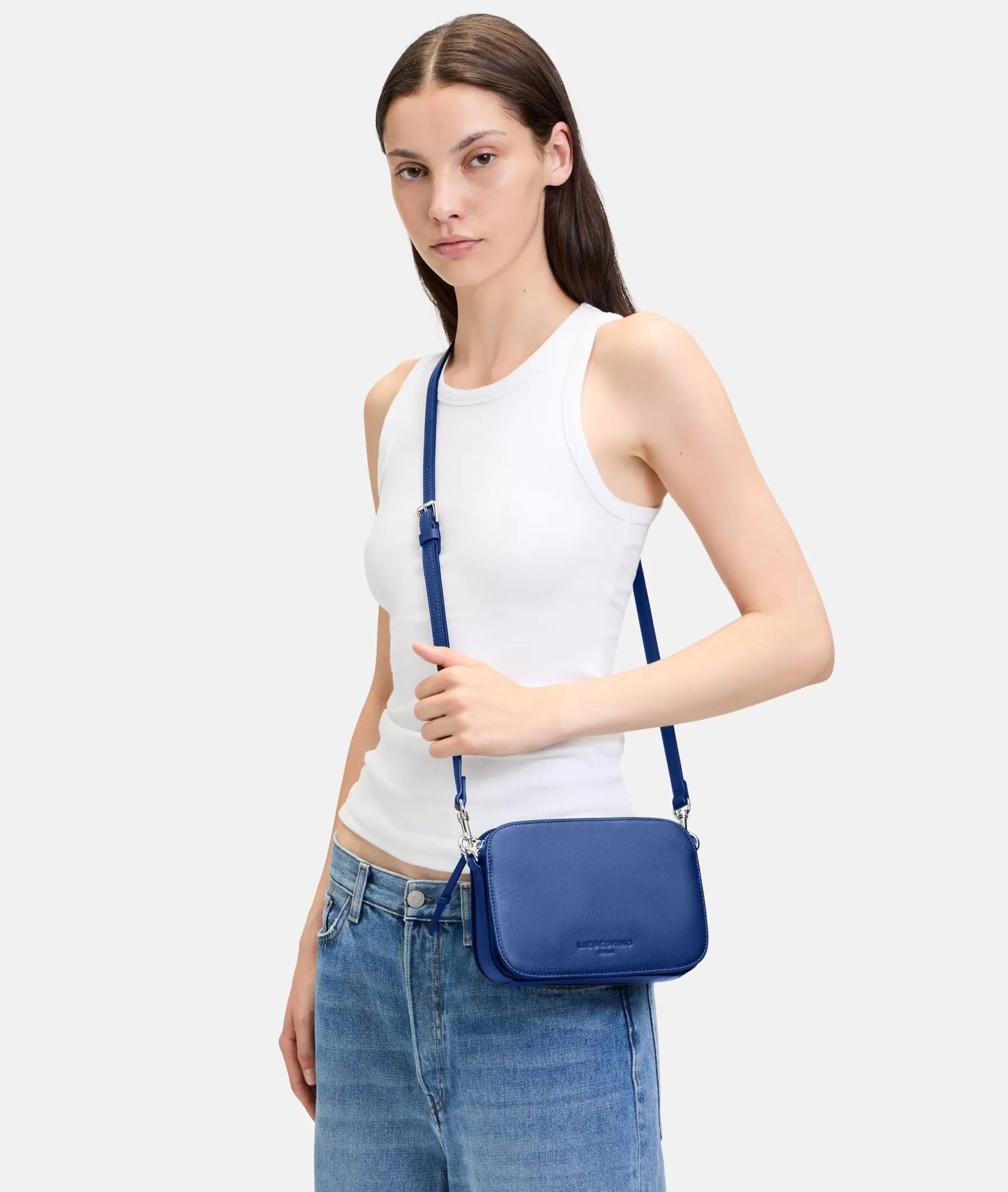 LIEBESKIND BERLIN Leather Bags | Sling Bags>Luka Crossbody royalblue