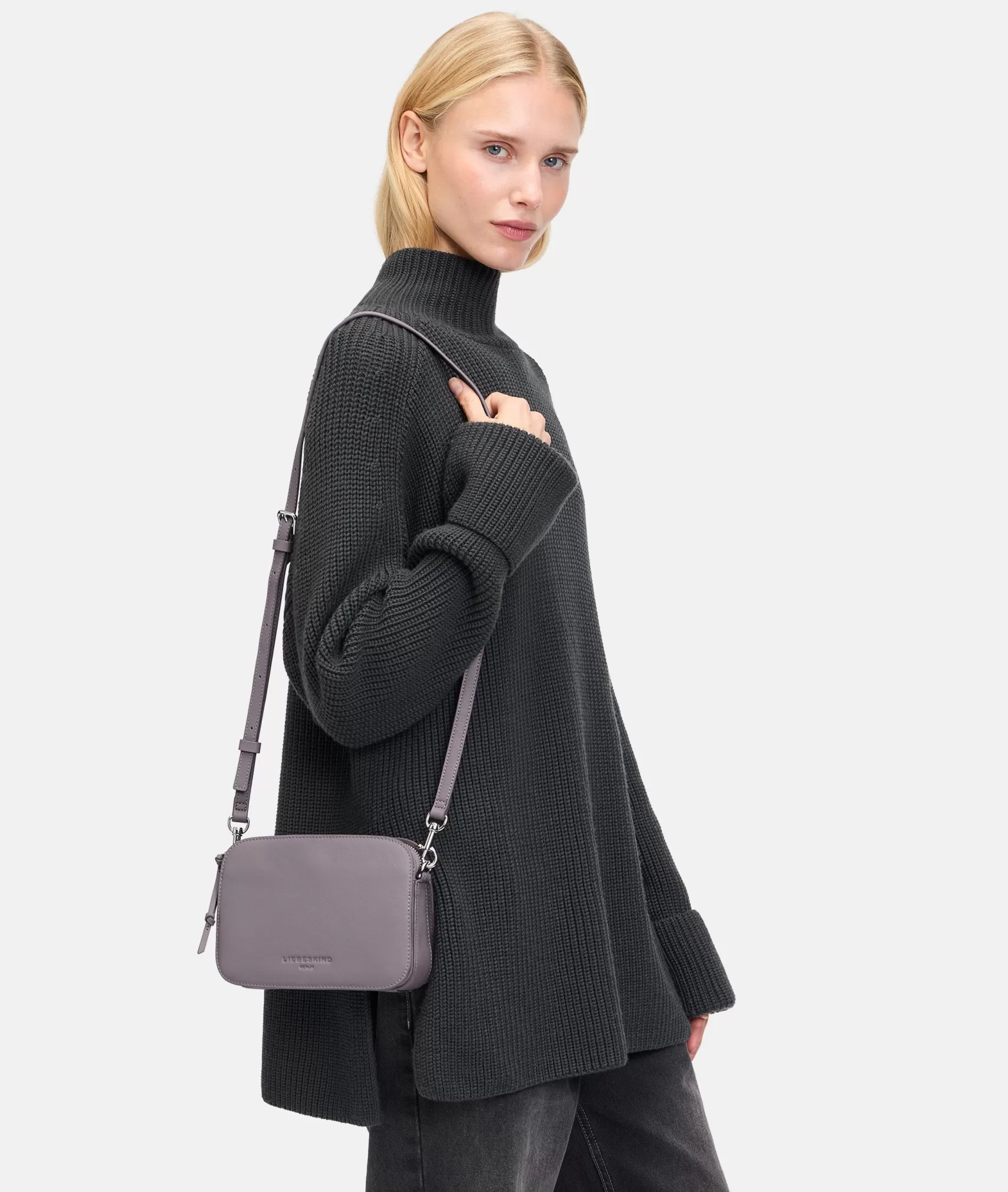 LIEBESKIND BERLIN Bestsellers | Leather Bags>Luka Crossbody S lavender