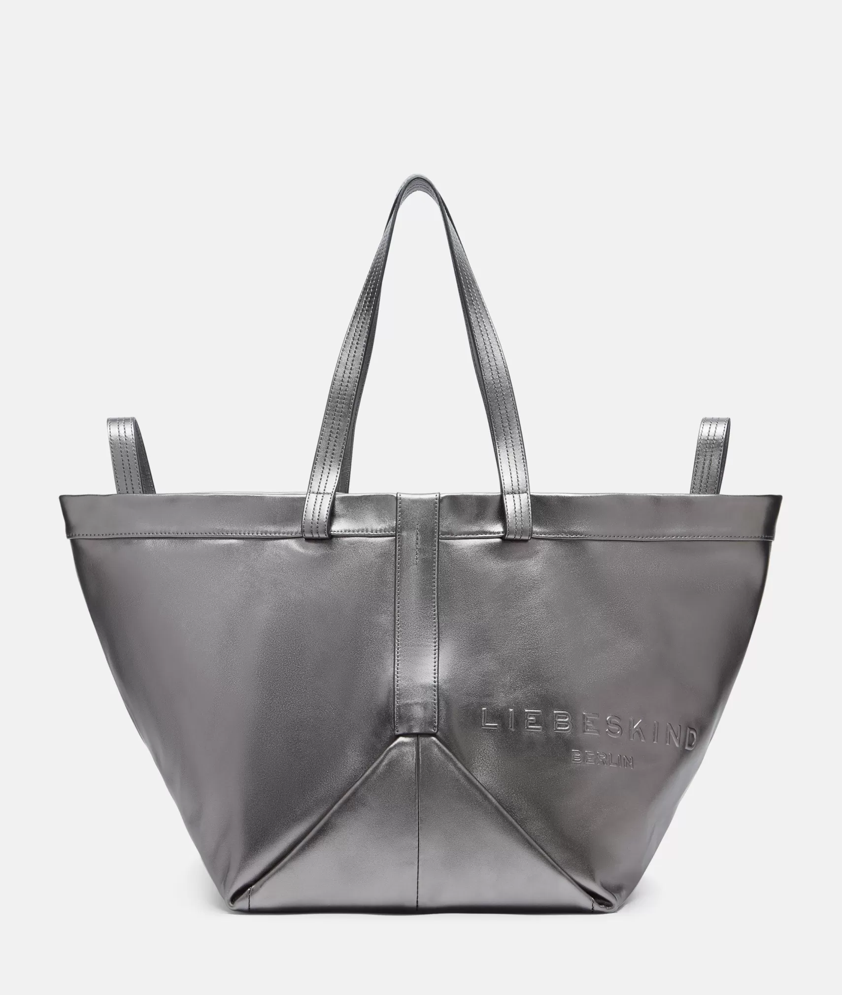 LIEBESKIND BERLIN Leather Bags | Shopper>Metallic Elvira Shopper L silver