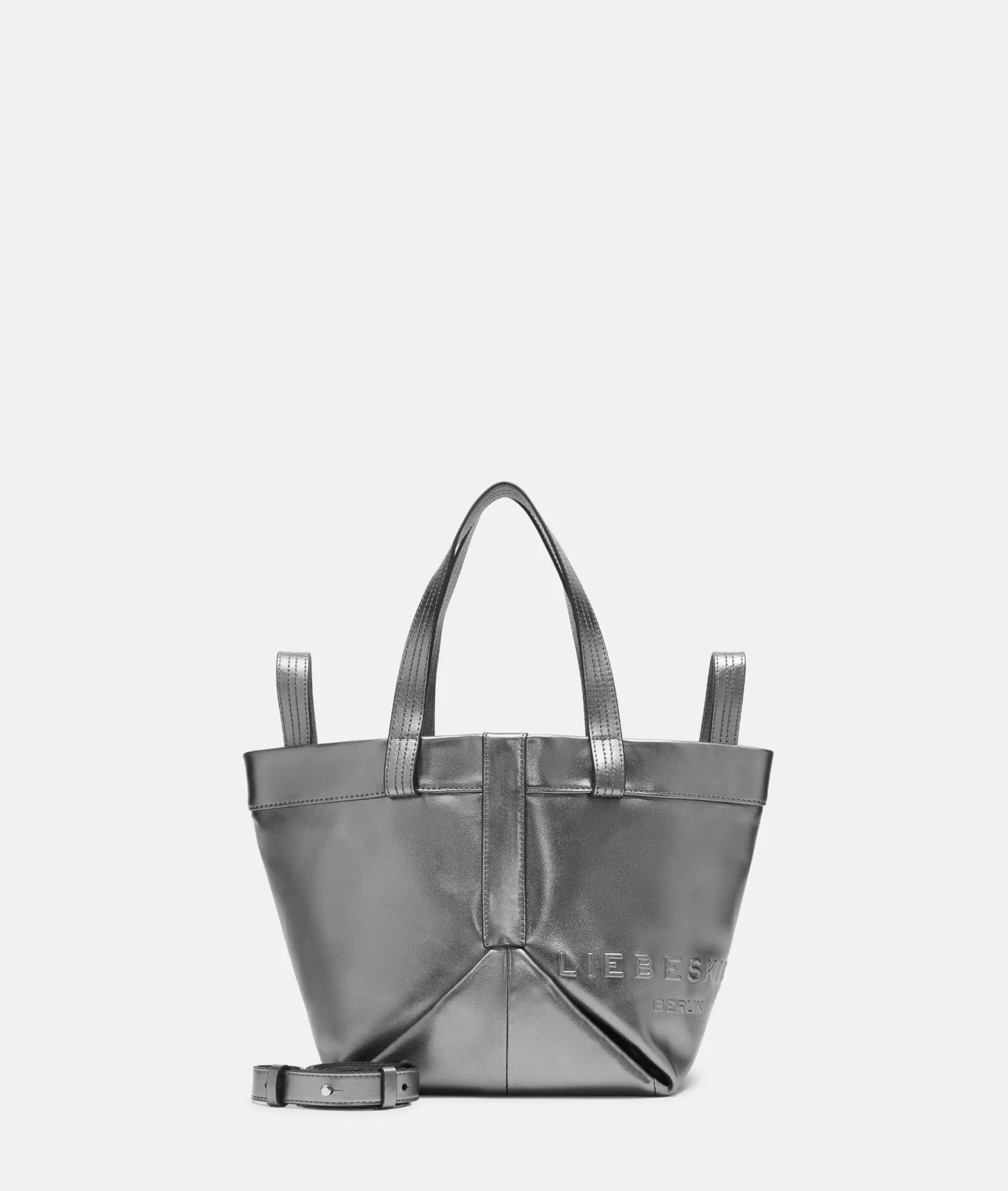 LIEBESKIND BERLIN Leather Bags | Shopper>Metallic Elvira Shopper S silver