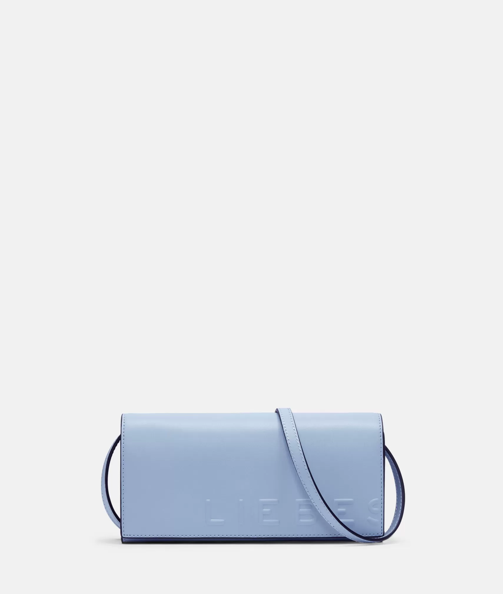 LIEBESKIND BERLIN Leather Bags | Clutch Bags>Paper Bag Crossbody XS lightblue