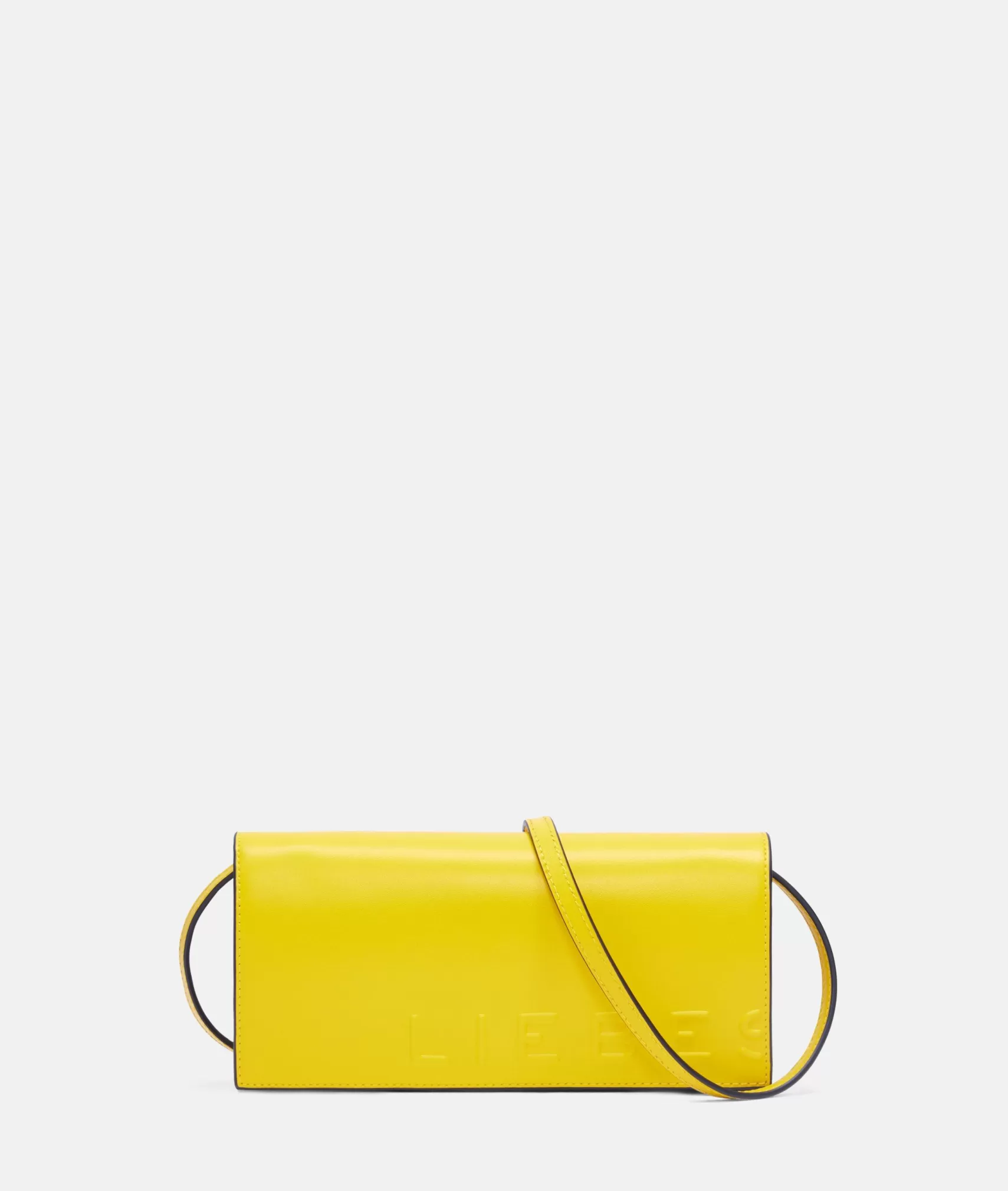 LIEBESKIND BERLIN Leather Bags | Clutch Bags>Paper Bag Crossbody XS lemon