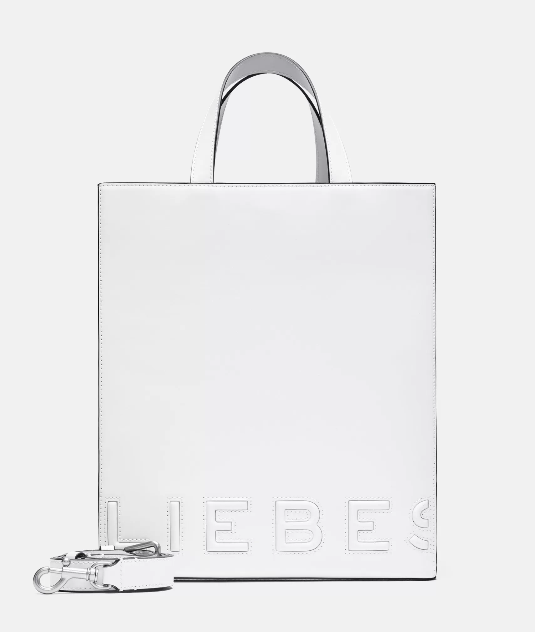 LIEBESKIND BERLIN Business Bags | Leather Bags>Paper Bag M white