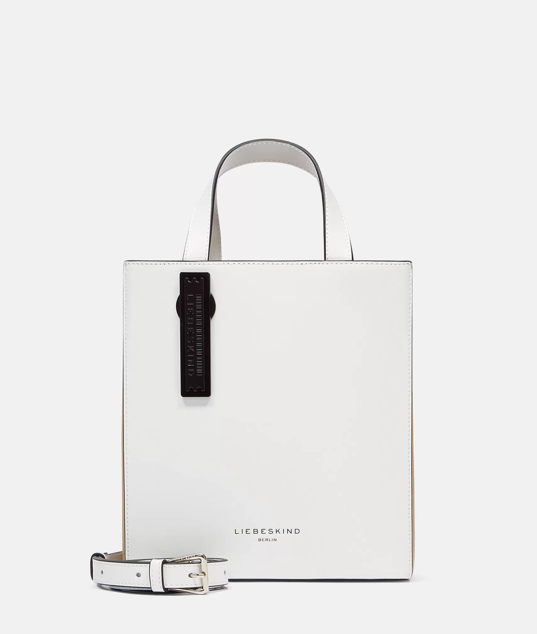 LIEBESKIND BERLIN Leather Bags | Handbags>Paper Bag Tote S white